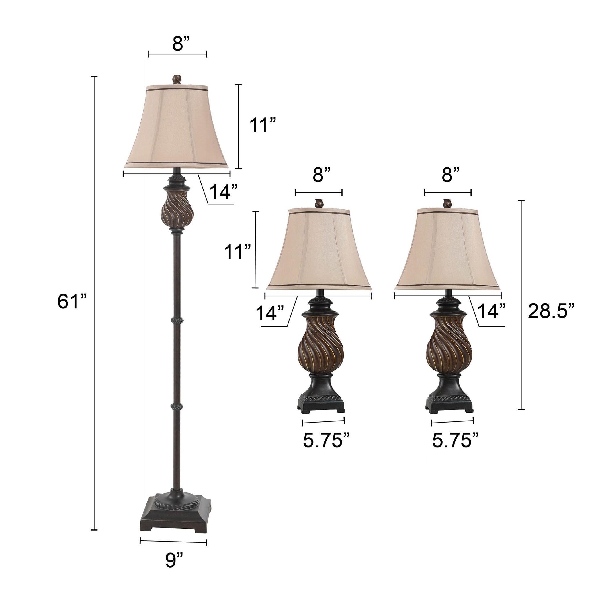 StyleCraft Home Collection L81009DS Table-Lamps - View #8