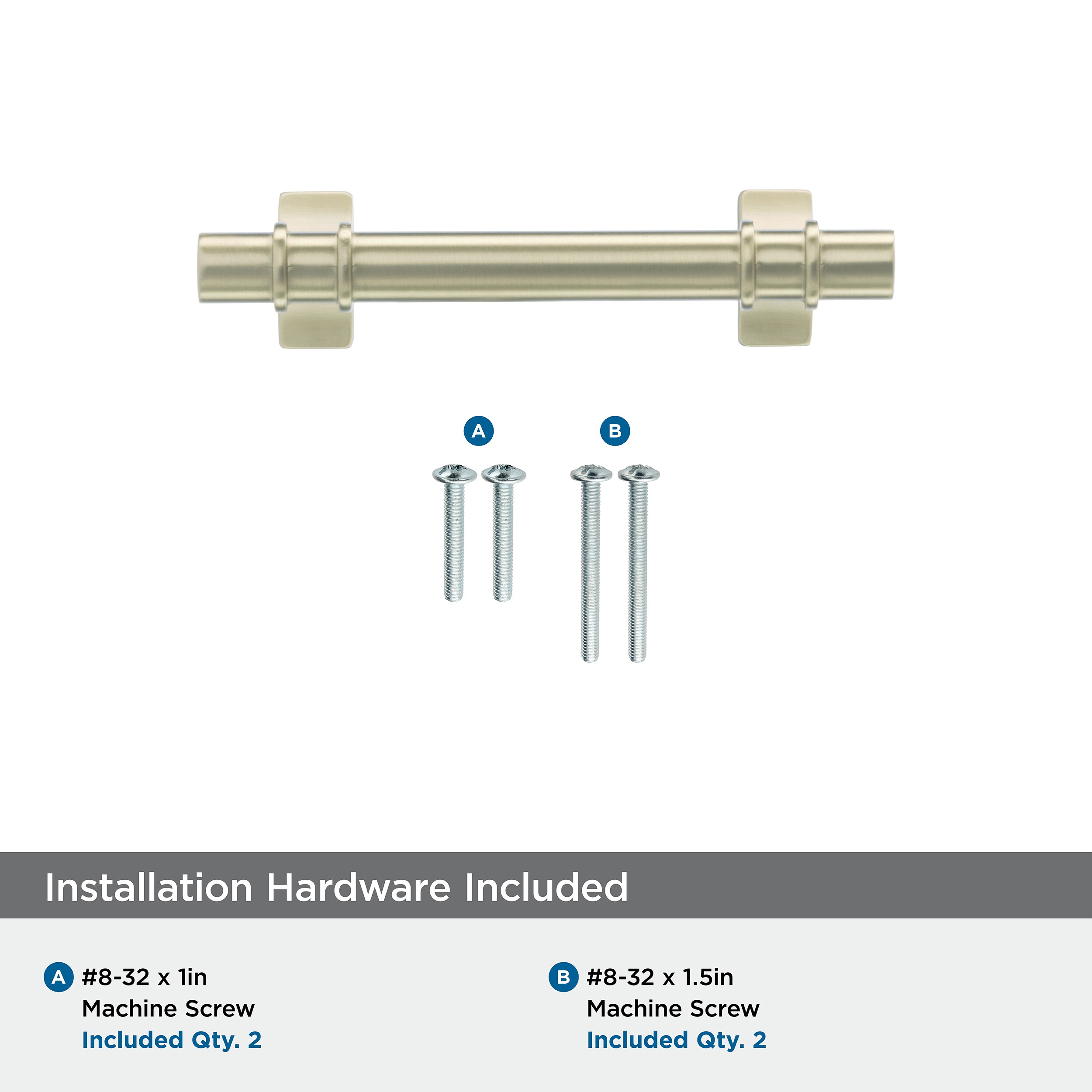 Amerock BP36600BBZ Cabinet-Pulls - View #6