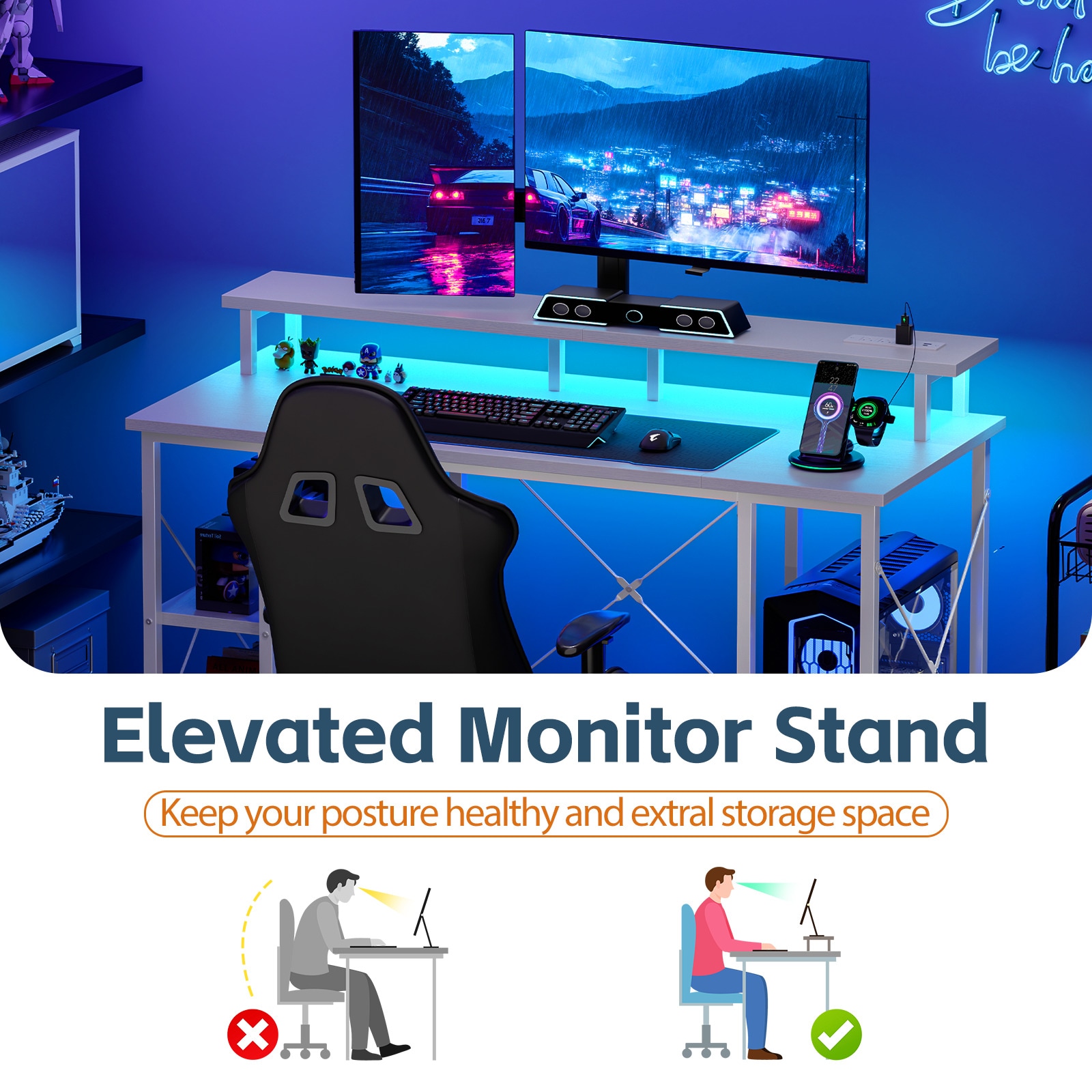 Sweetcrispy L-FH-GDZ4CJD-47WT desks - View #7