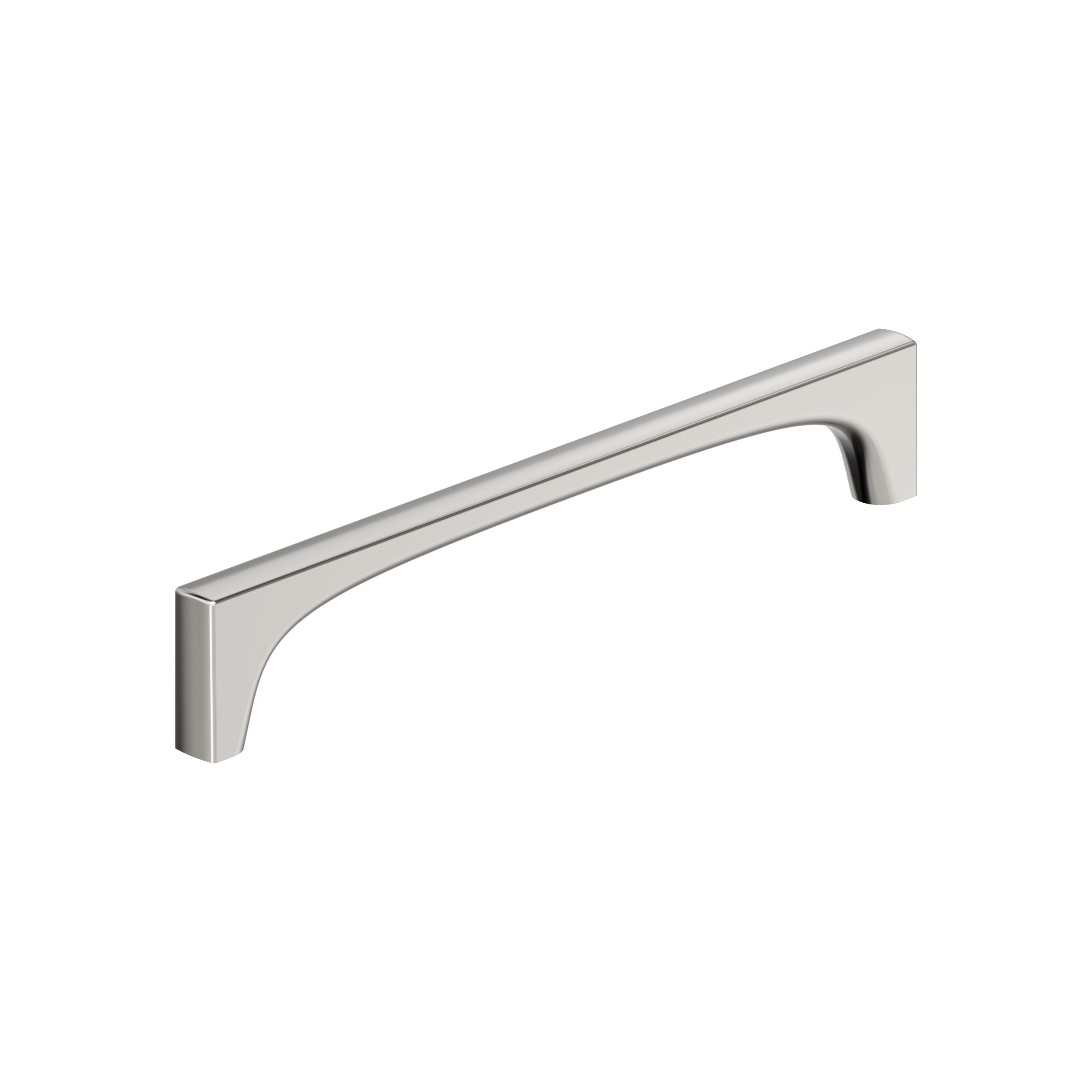 Amerock BP37426PN Merced 7-9/16-in , 192mm Center to Center Polished Nickel Rectangular Bar