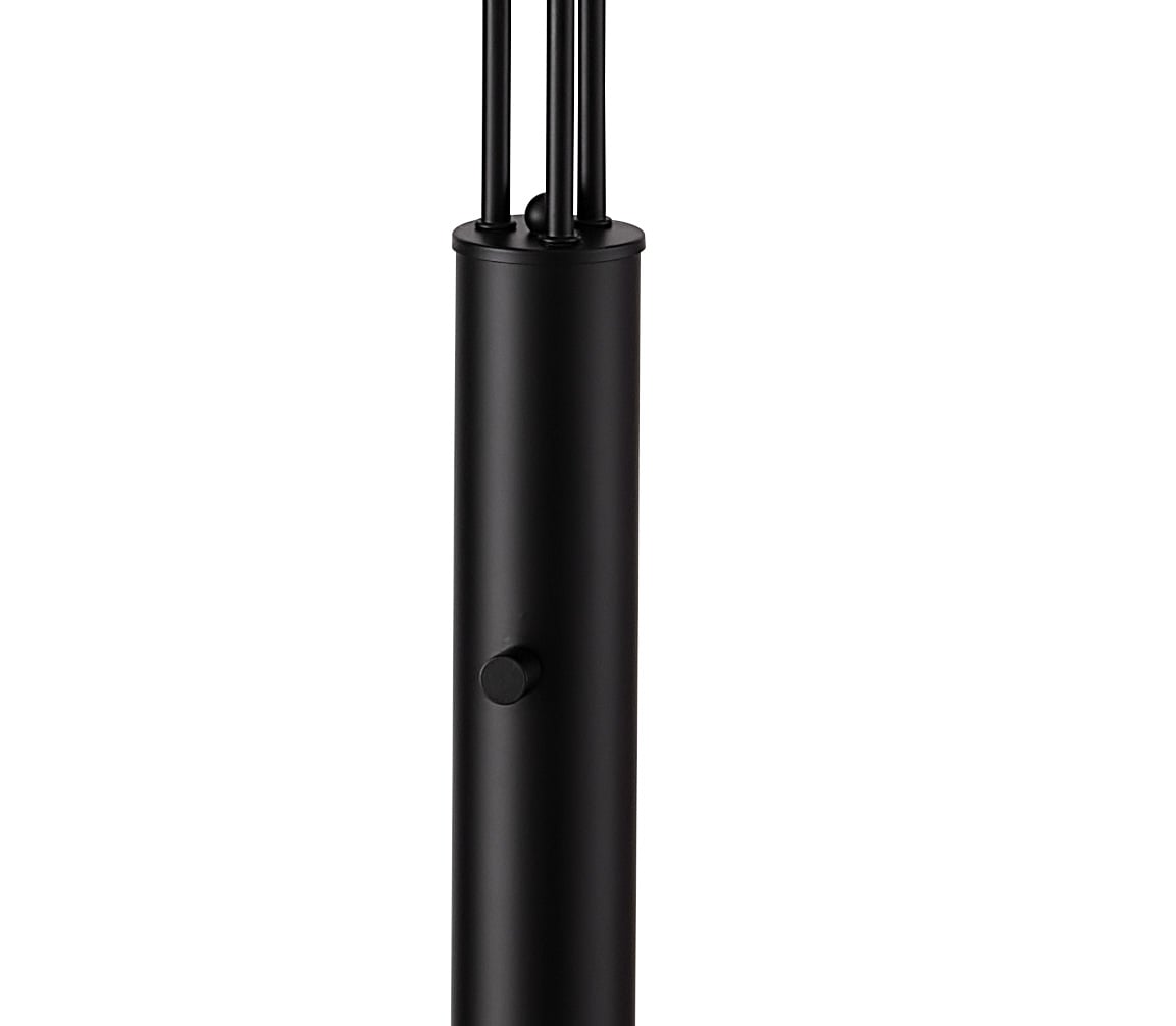 Origin 21 Origin21 79-in Matte Black Multi-head Floor Lamp in the