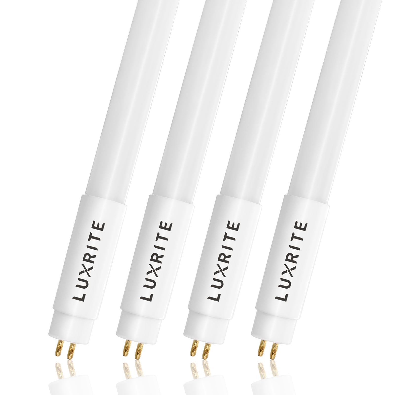 bungee jump antyder ål Luxrite 54-Watt EQ T5 Tunable White G13 Dimmable LED Light Bulb (4-Pack) in  the Tube Light Bulbs department at Lowes.com