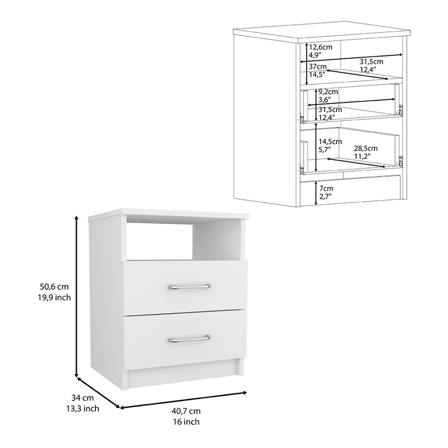 Streamdale Furniture B092122826 nightstands - View #4