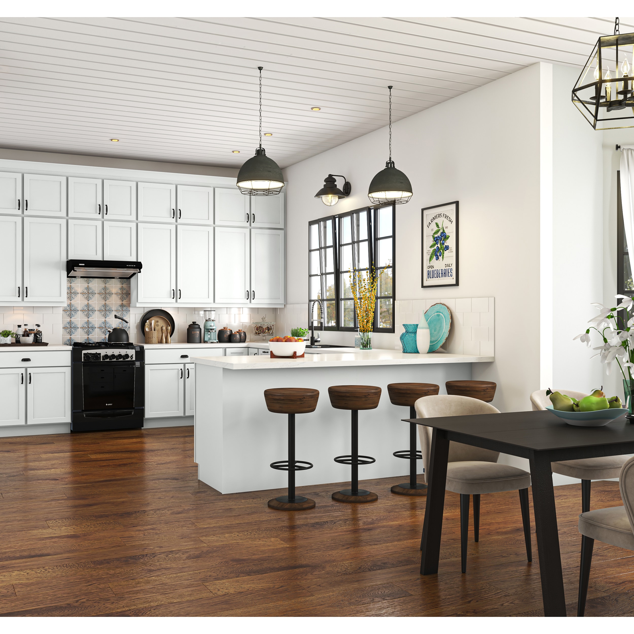 Hugo&Borg W361824-GL Cabinets-Kitchen - View #7