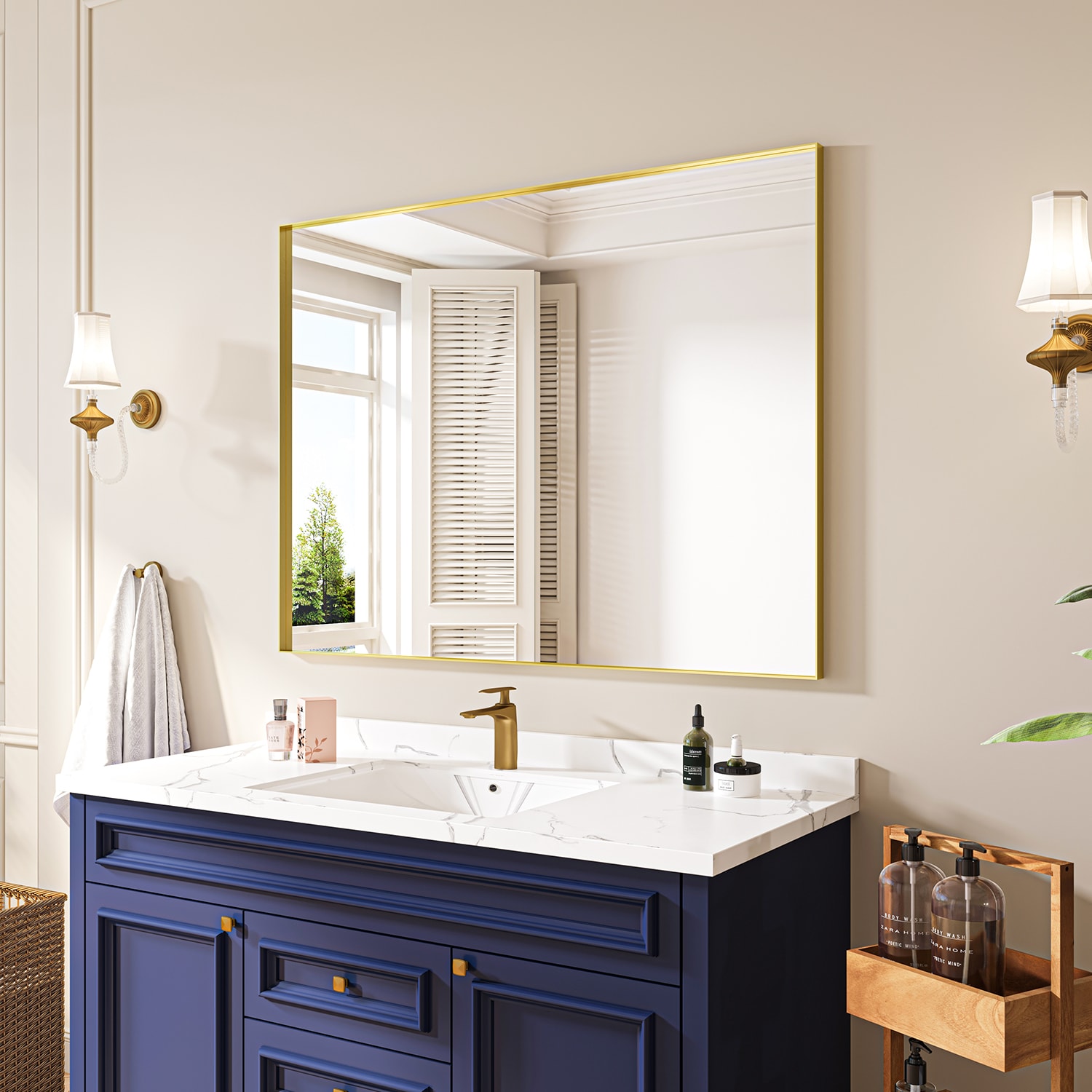 waterpar WPLO-2155 Framed-Bath-Mirrors - View #3