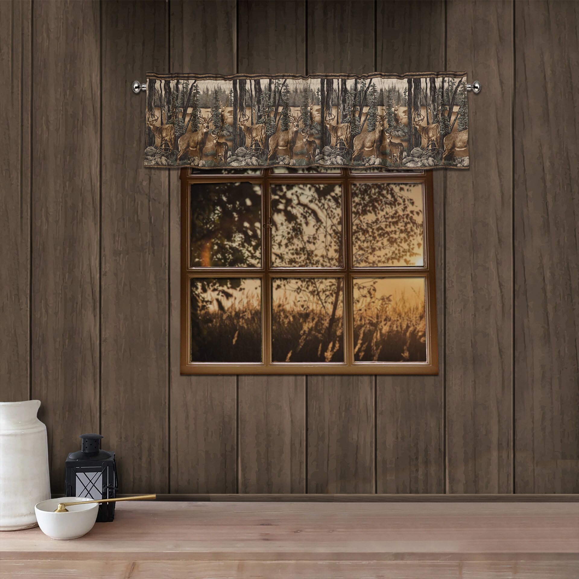 Blue Ridge Trading Whitetail Dreams Valance at Lowes.com