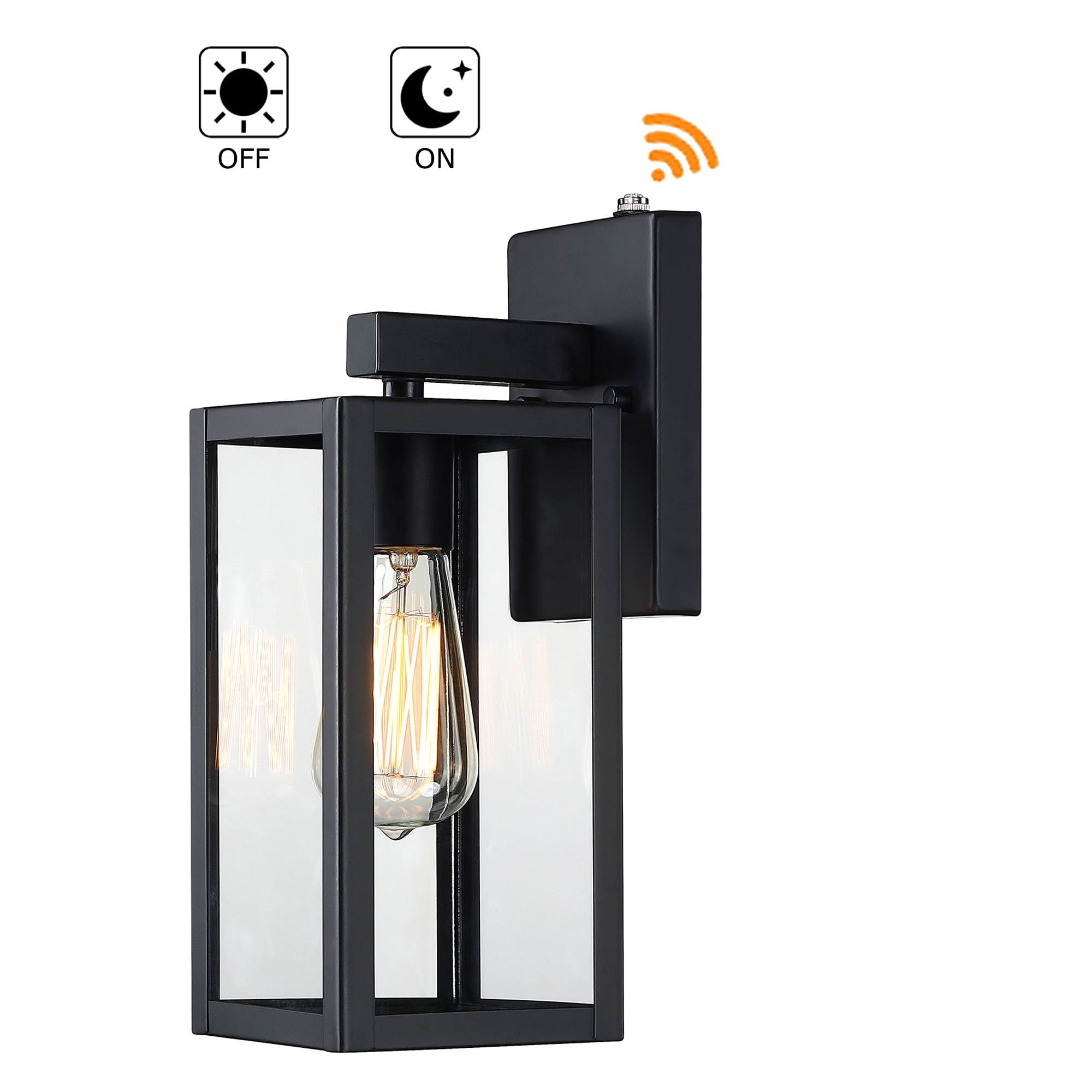 Hukoro 4FL87704-BK-S Outdoor-Wall-Lighting - View #5