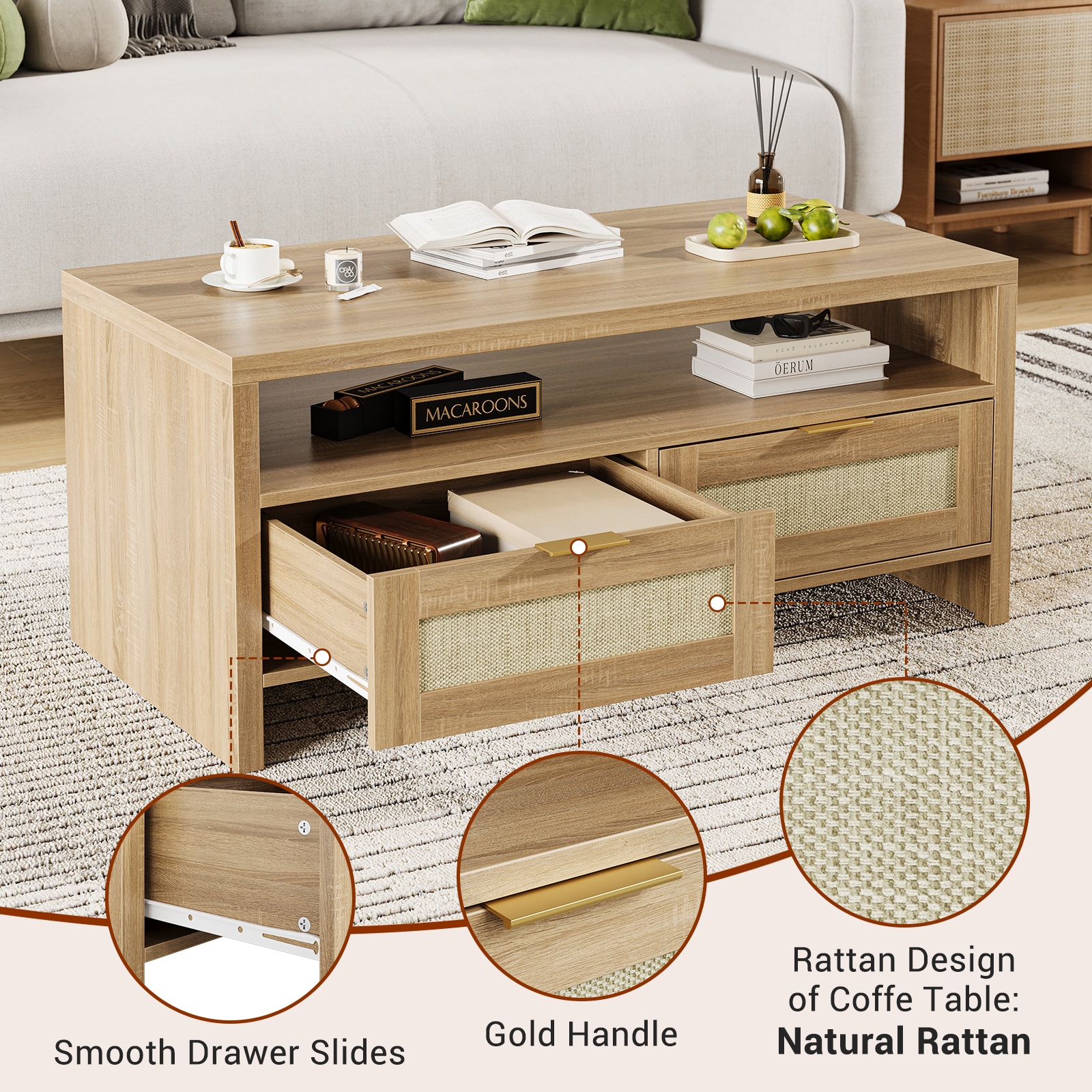 Garvee P5BSL8CXHX41763 Coffee-Tables - View #8