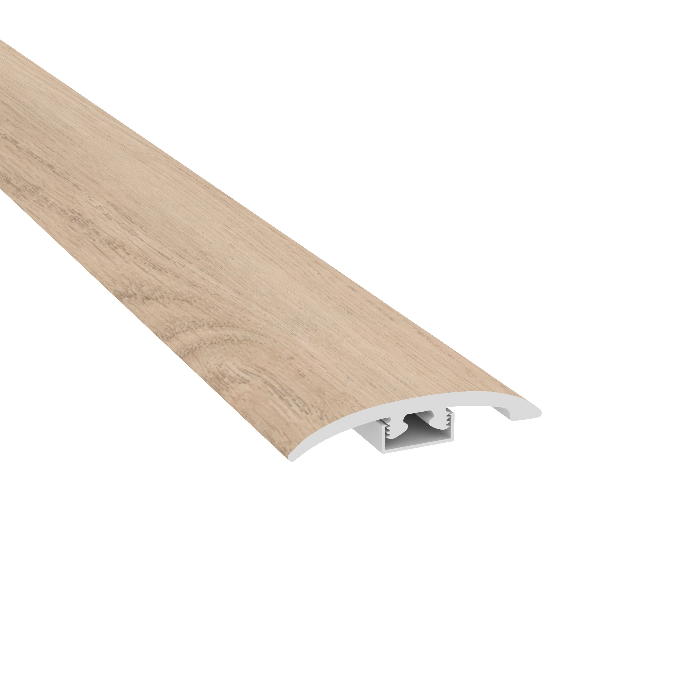 CALI 7904512223 Rockaway Oak 0.28-in T x 1.93-in W x 72.83-in L PVC Multi-purpose Floor Moulding
