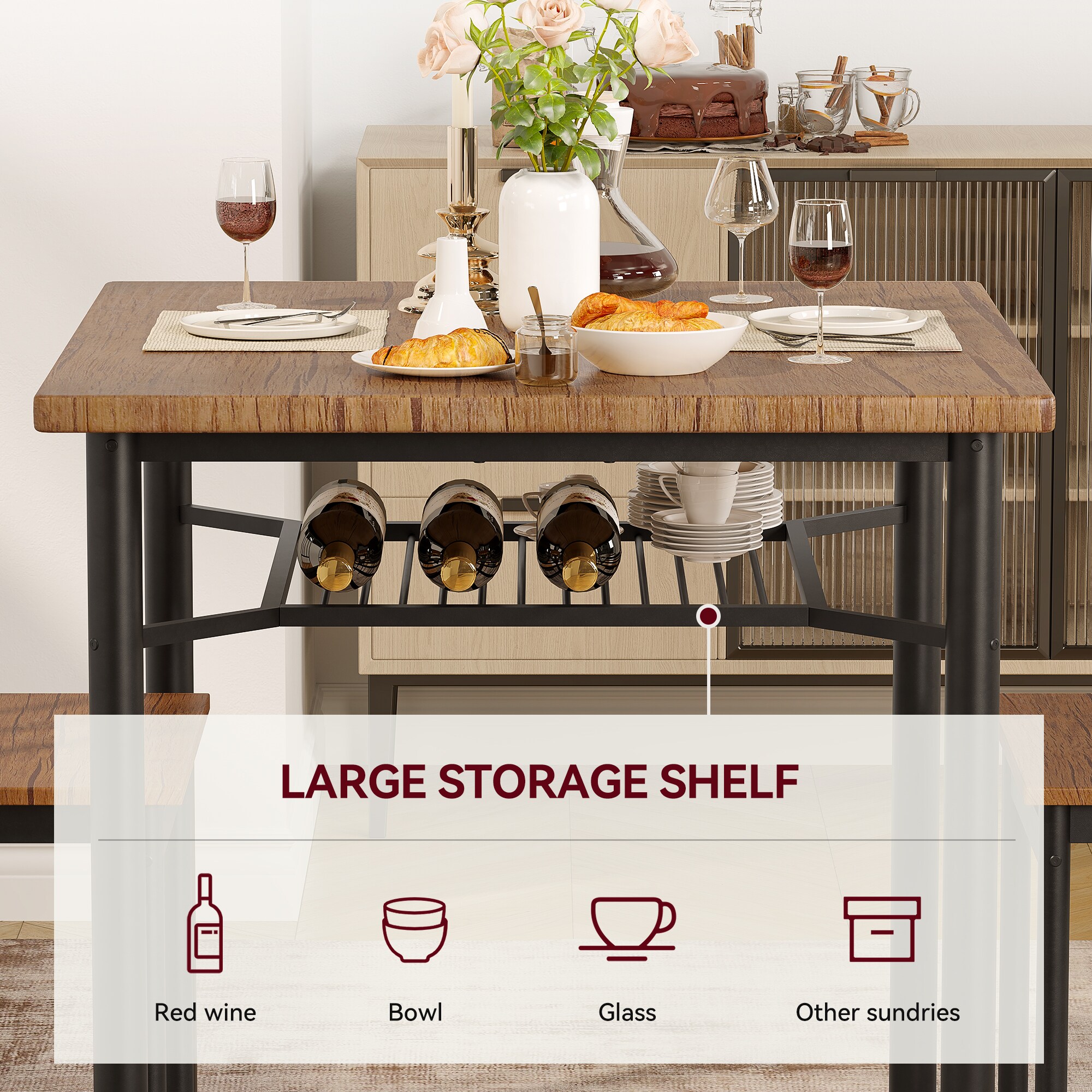 IdealHouse CMC-NPXKPFZS-DPNINNN Dining-Sets - View #6