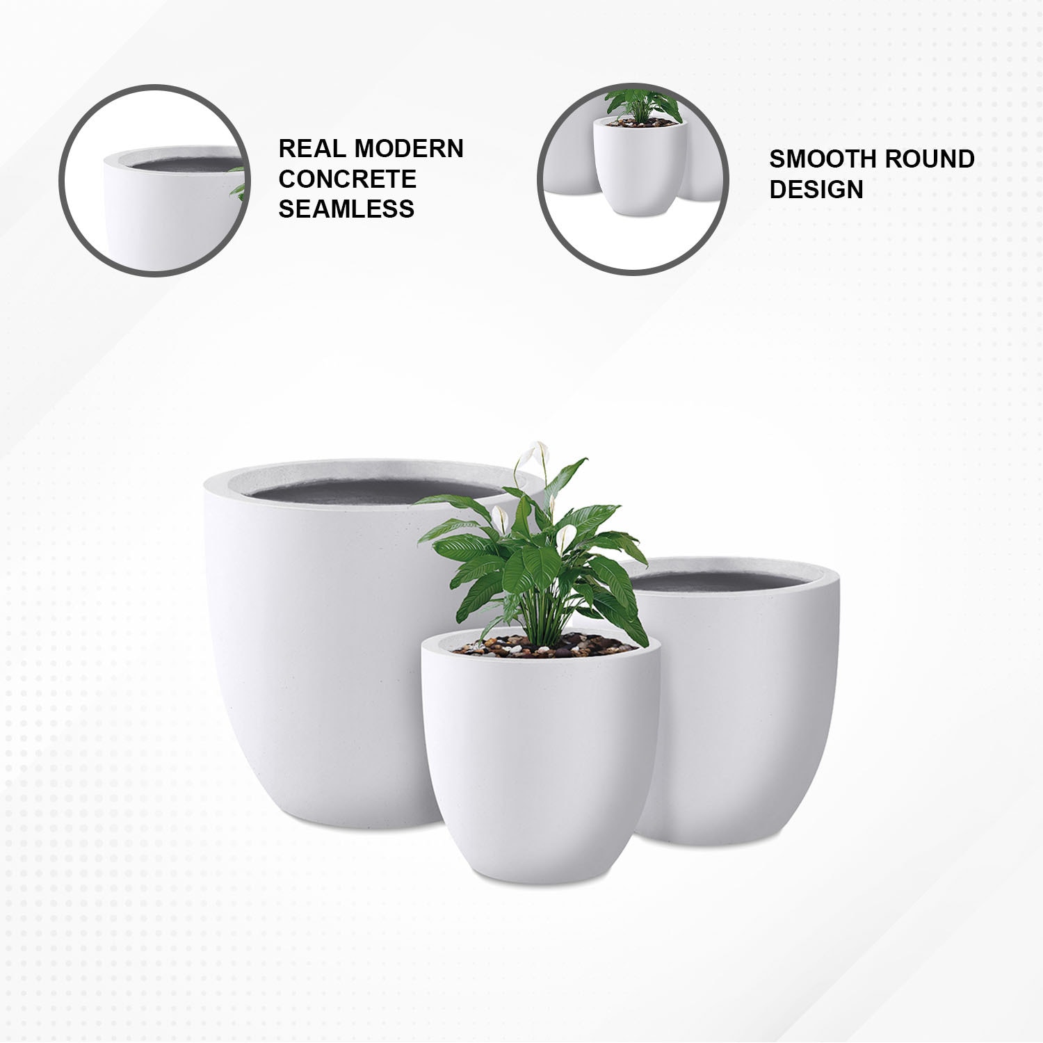 PLANTARA PA152S3-8011 Planter-Window-Box - View #3