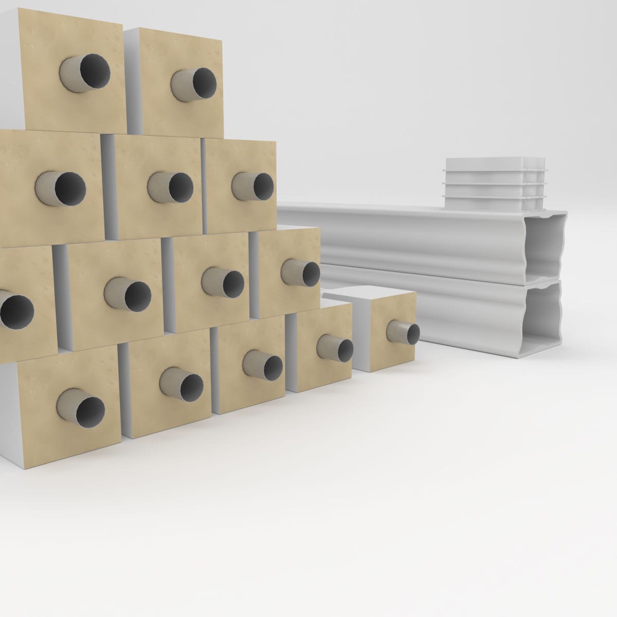 Ekena Millwork BALK42X096EMA railings - View #6