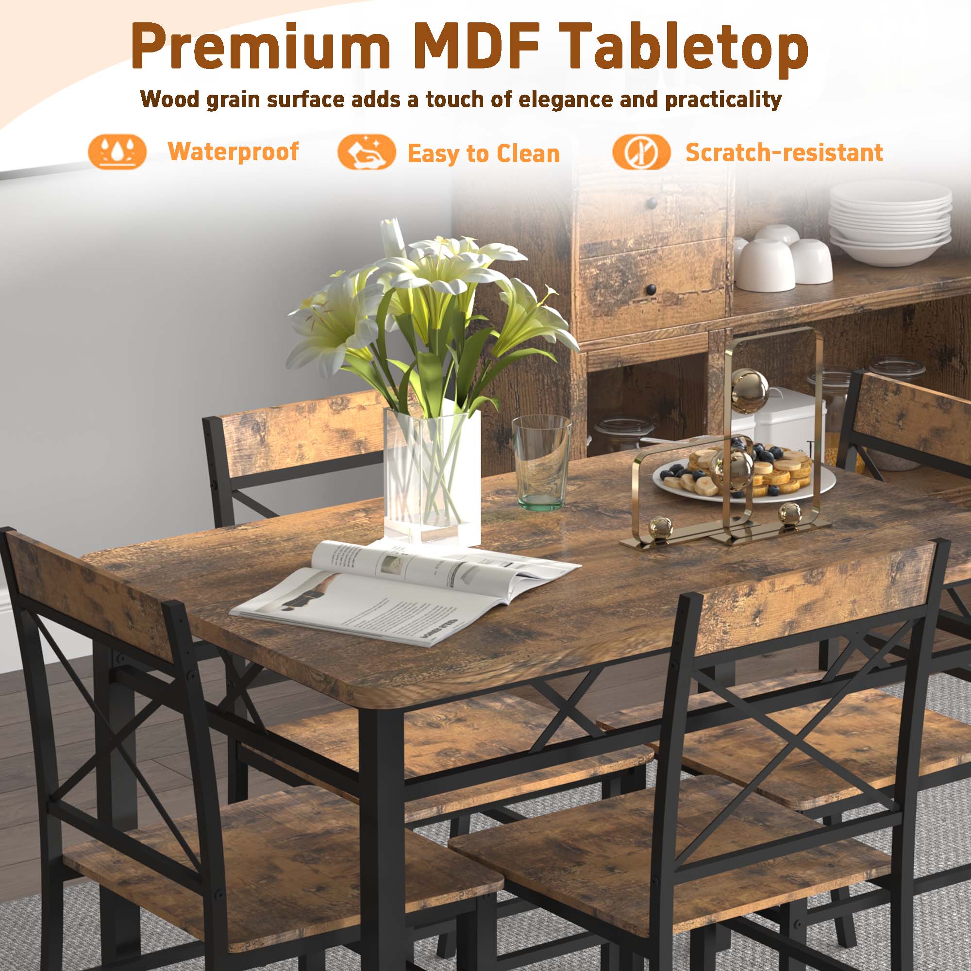 Sunrinx MG66-12-SN Dining-Sets - View #2