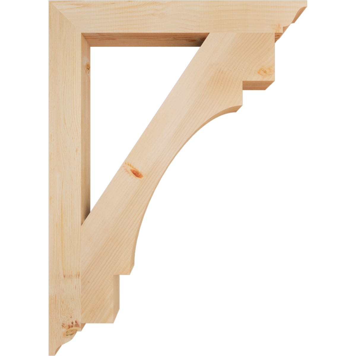 Ekena Millwork BKT04X32X44MRC01SDF Exterior-Brackets-Braces - View #3