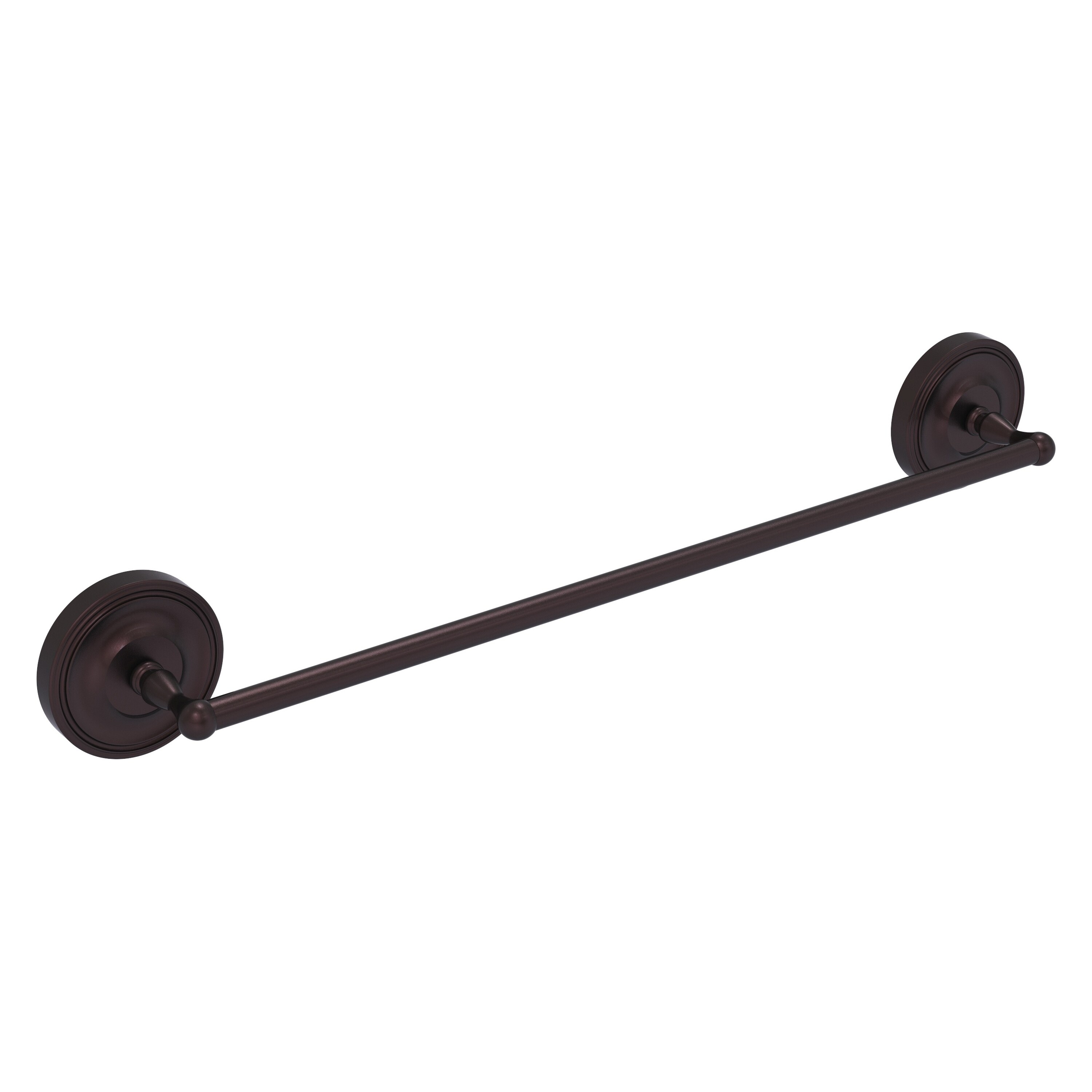 Allied Brass R-31/36-ABZ Regal 36-in Antique Bronze Wall mount Single Towel Bar
