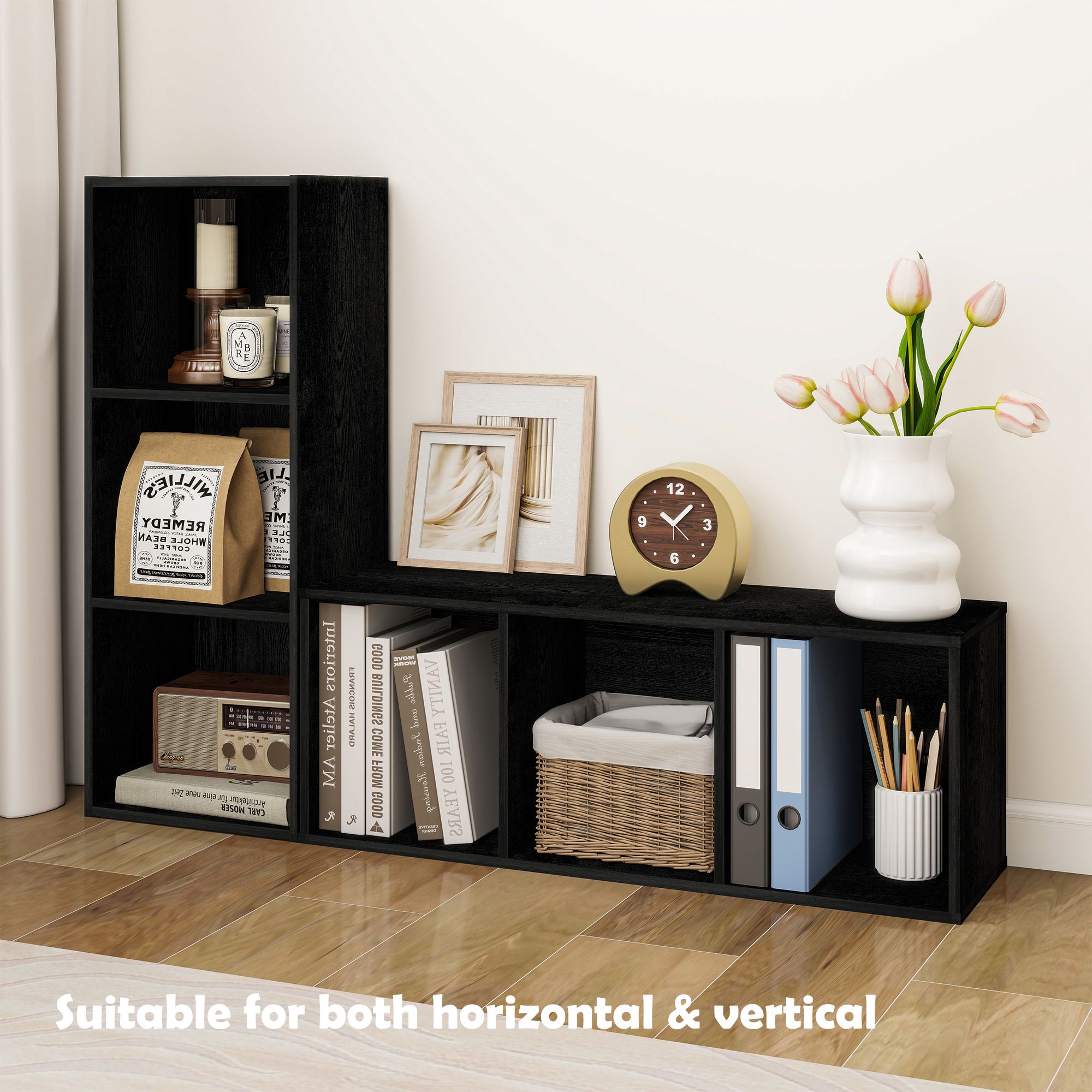 HomLux 11003BKW-A bookcases - View #3
