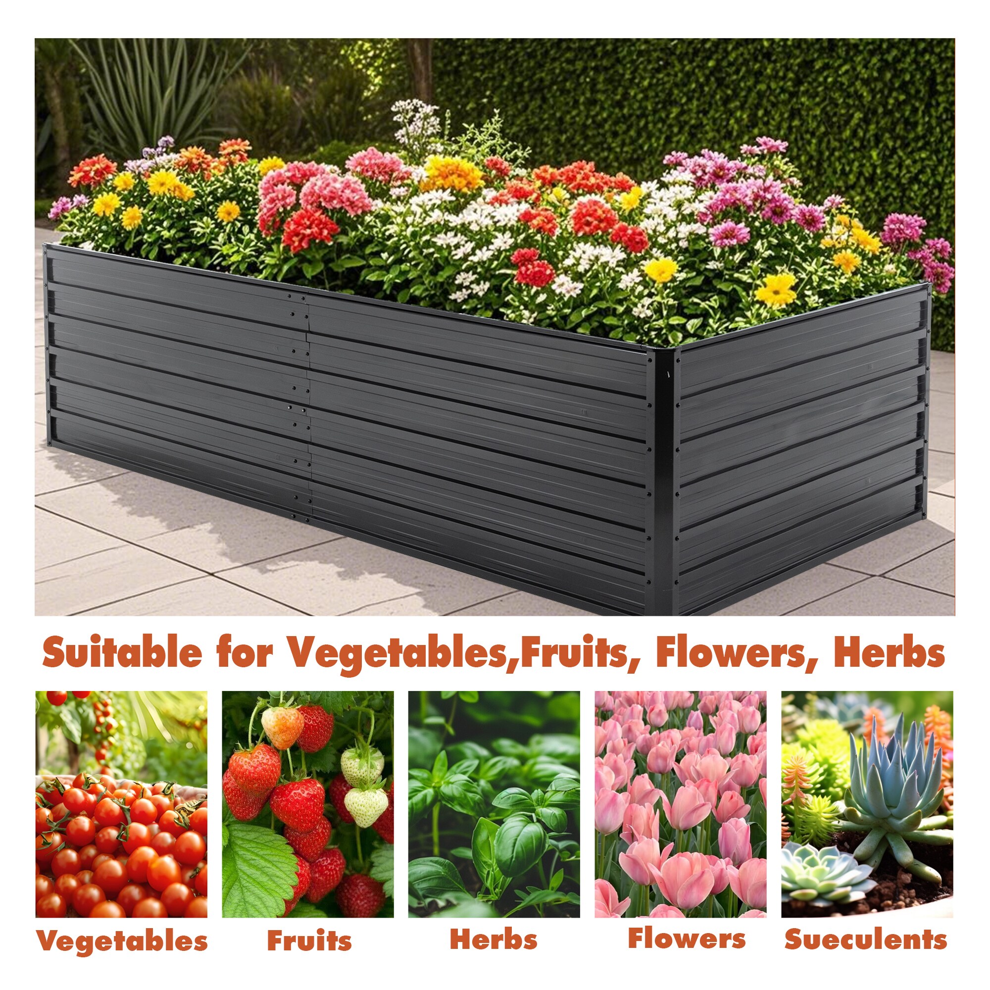 AHIOU HOME ZAAHG-P285238GB Raised-Garden-Beds - View #7