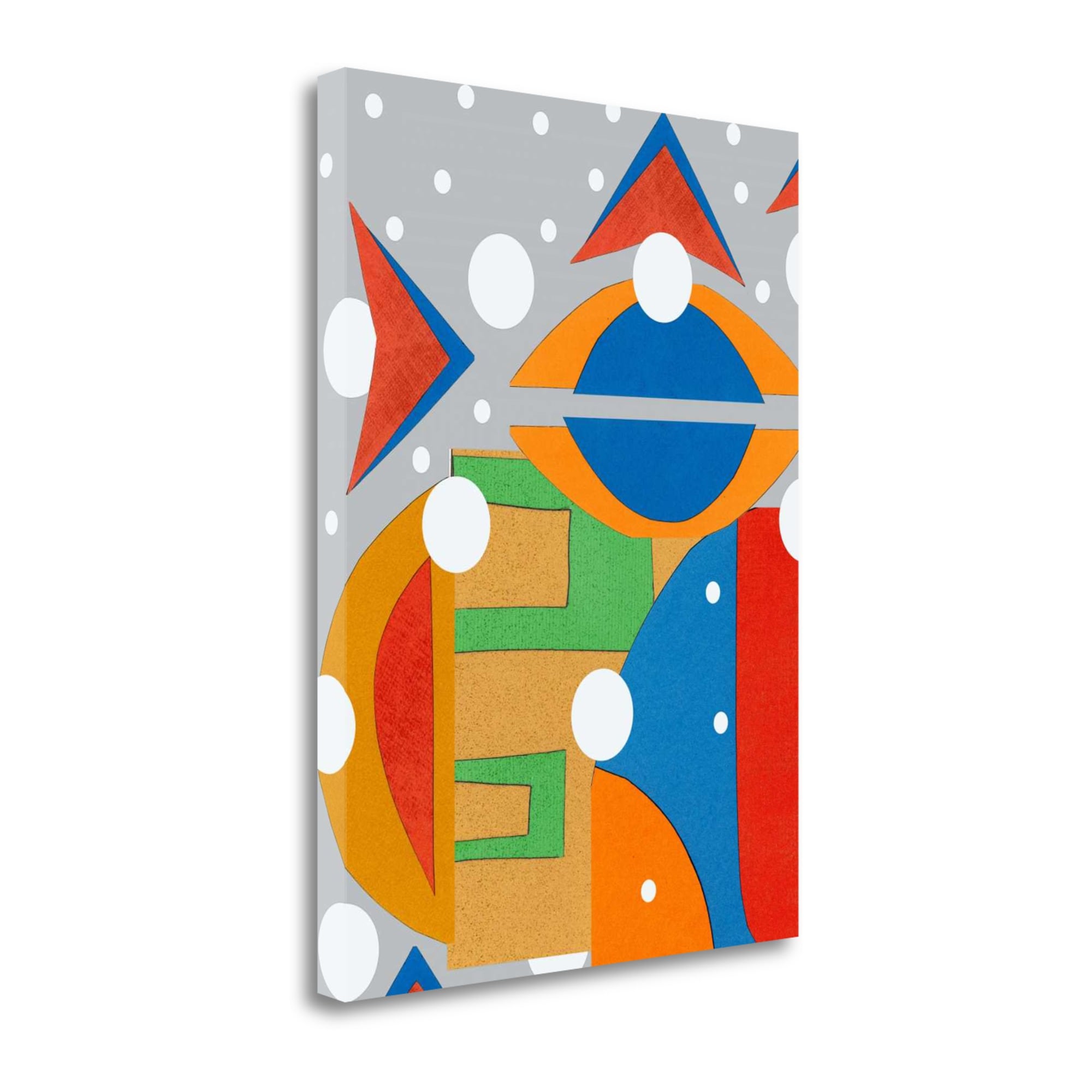 Tangletown Fine Art SBSO1162-2129C Moad Abstract I Sarah Ogren 29-in H x 21-in W Abstract Print on Canvas