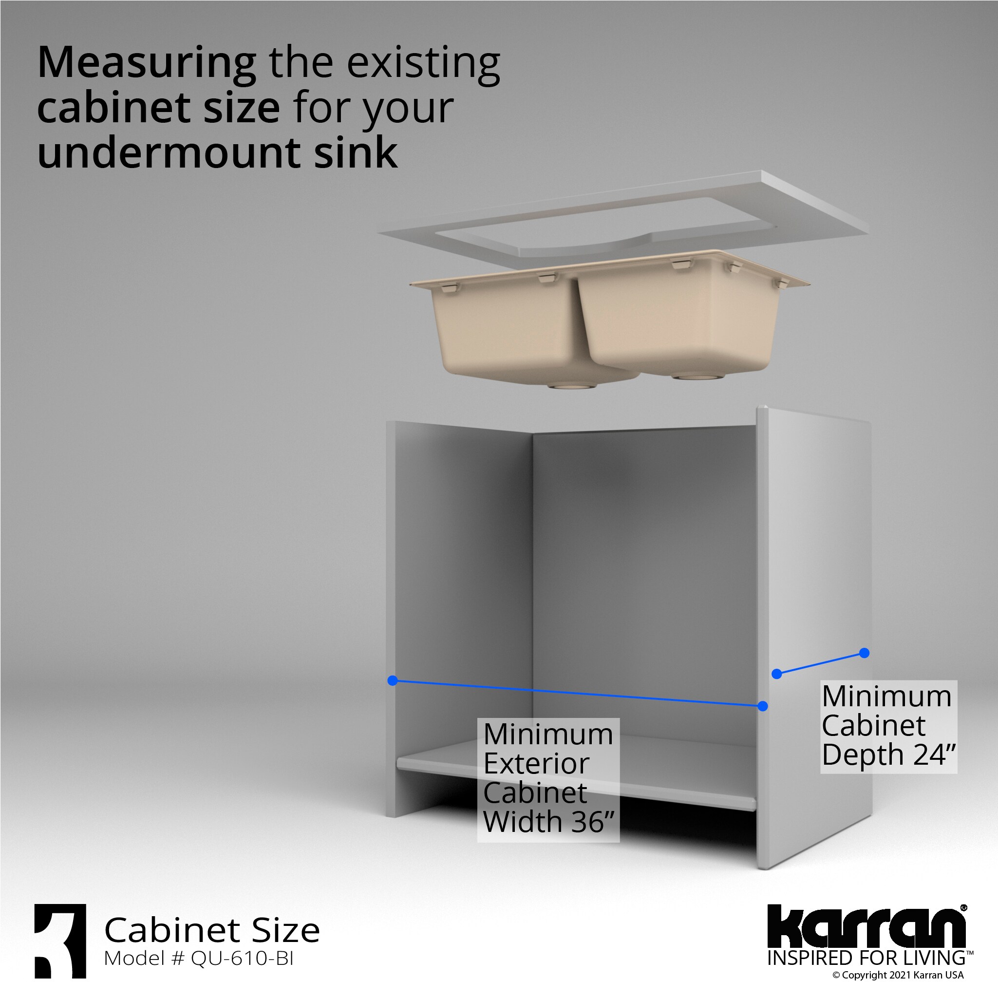 Karran QU-610-BI Kitchen-Sinks - View #10