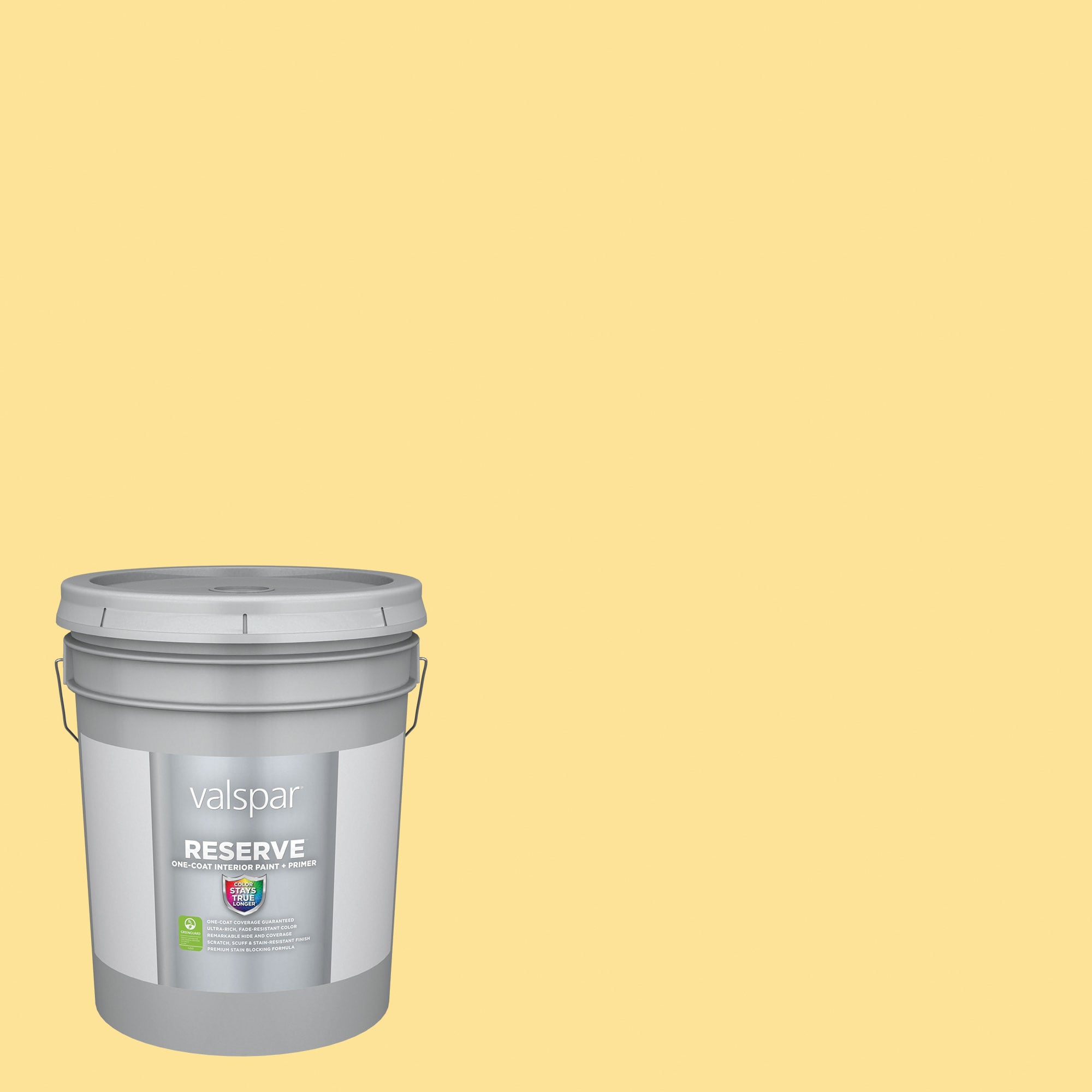 Valspar 3003-2B-2916587 Reserve Semi-gloss Sun Glow 3003-2B Latex Interior Paint Paint + Primer ( 5-gallon )