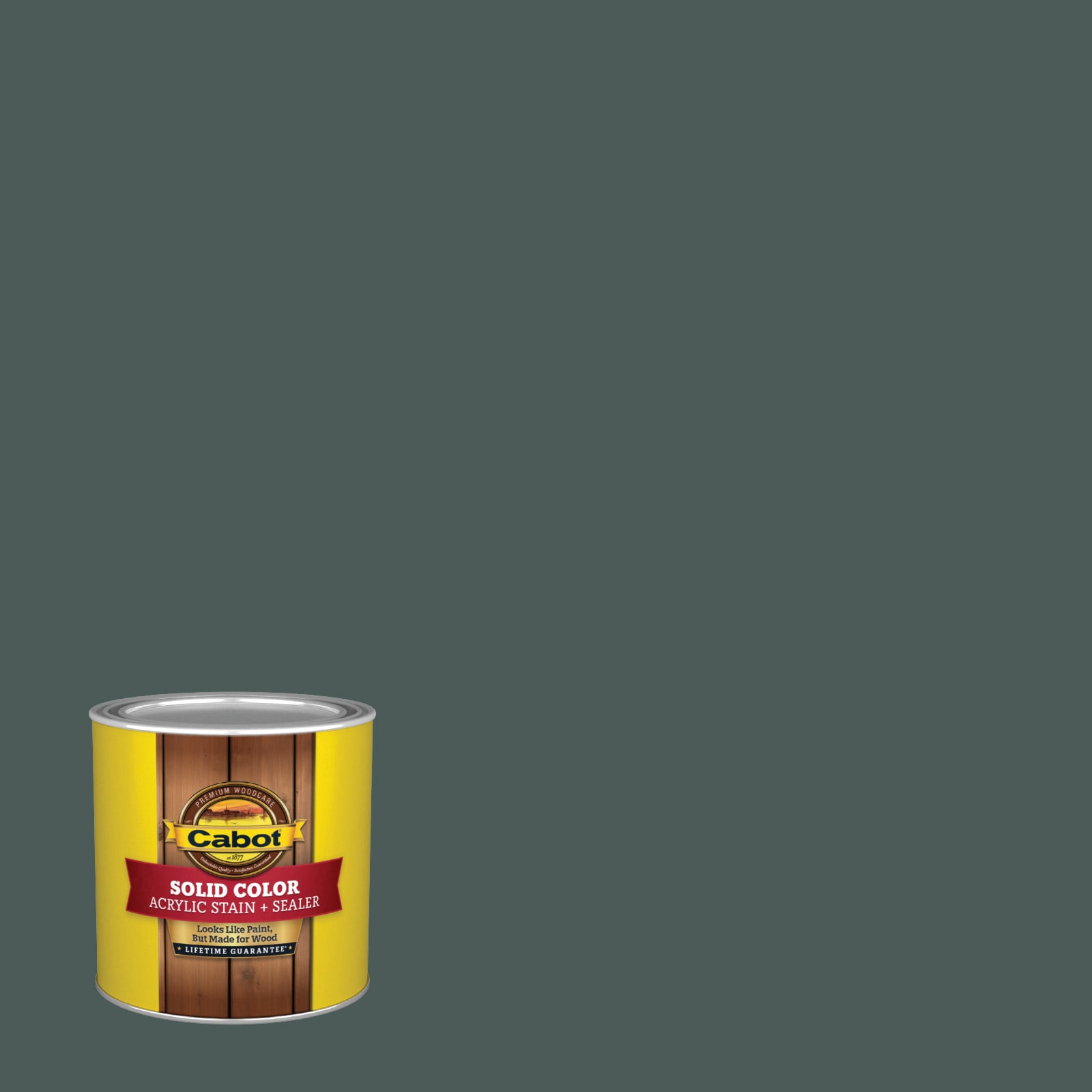Cabot FOOTHILL-1614379 Foothill Solid Exterior Wood Stain and Sealer in One ( Half-pint )