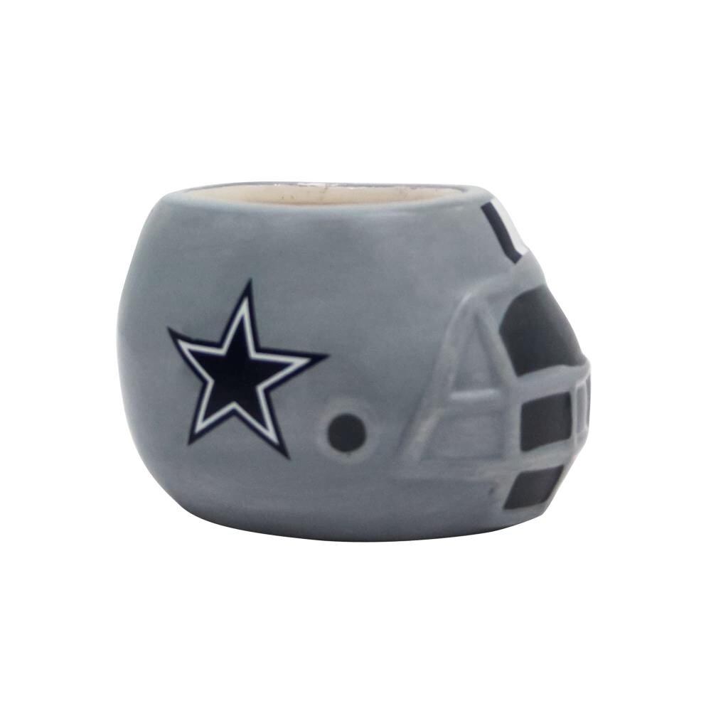 NFL Dallas Cowboys Team Inflatable Lawn Helmet, One Size, Gray