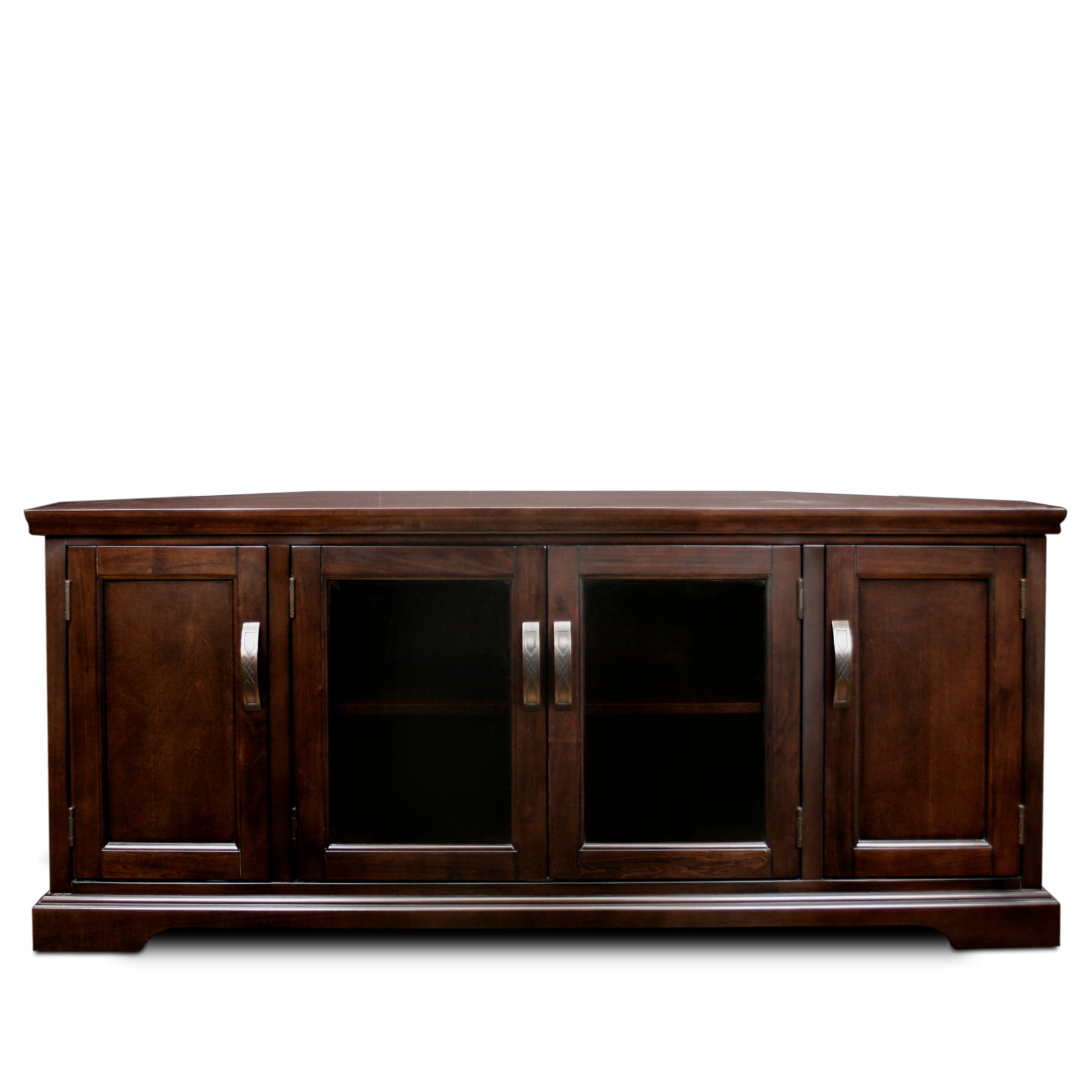 allen + roth Transitional Light Chestnut Tv Cabinet (Accommodates TVs up to  60-in) in the TV Stands department at