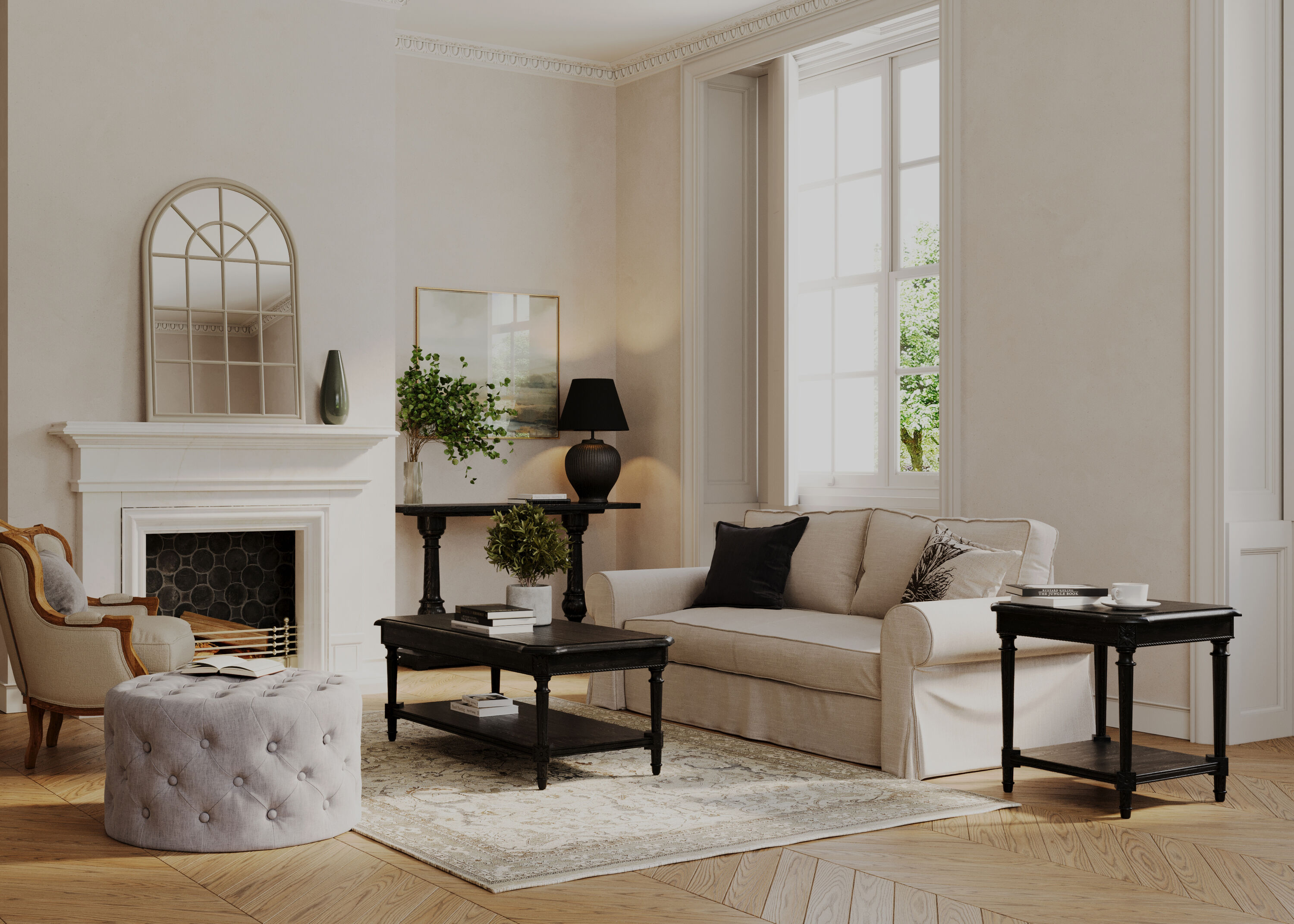 Maven Lane ML352101-WCT-BK Coffee-Tables - View #5