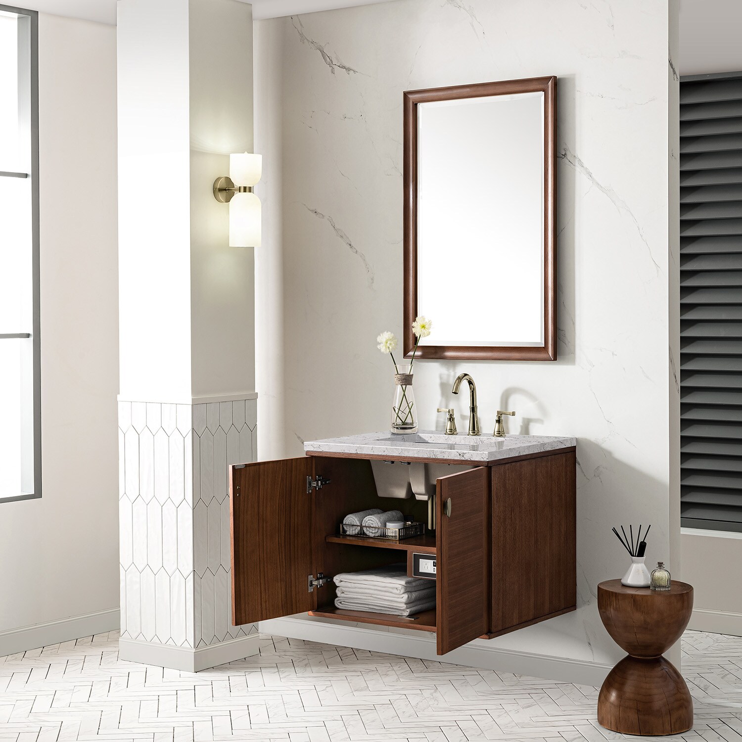 James Martin Vanities 670-V30-WLT-3EJP Bath-Vanity-Combo - View #8