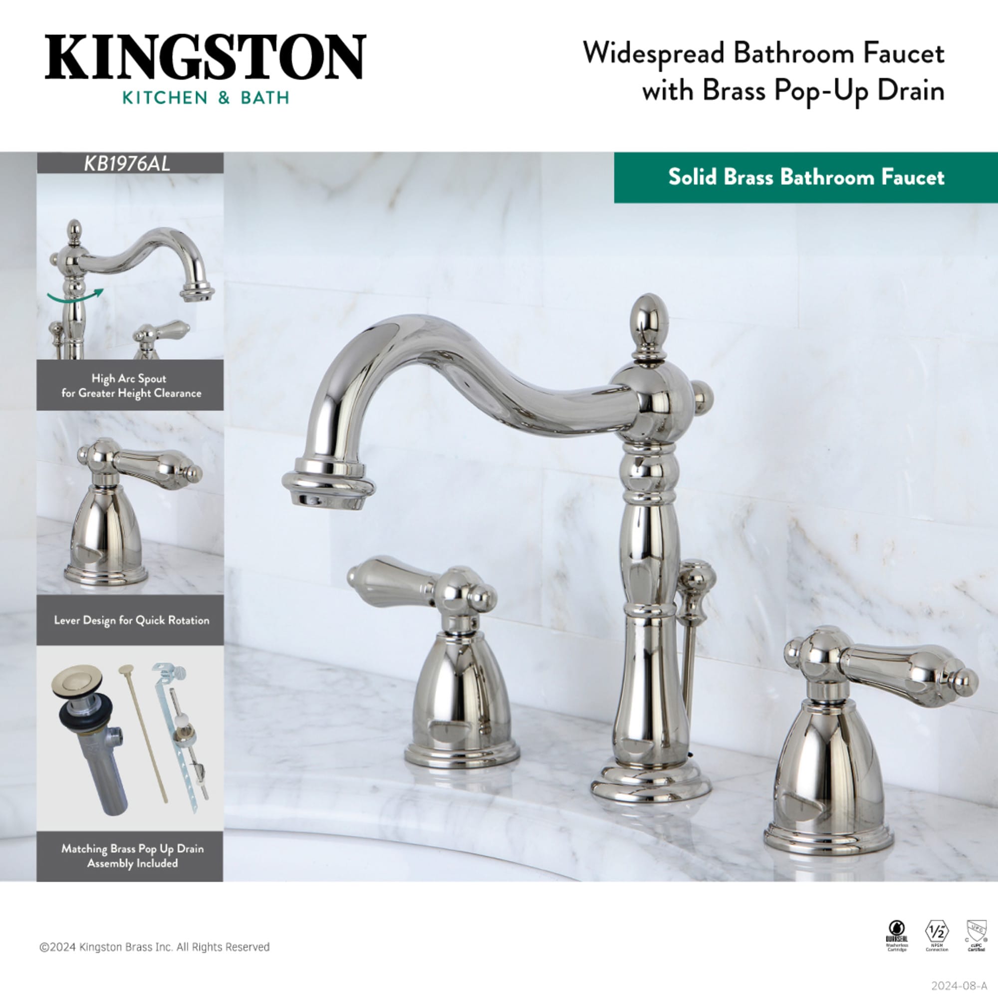 Elements of Design EB1978AL Lavatory-Faucets - View #4