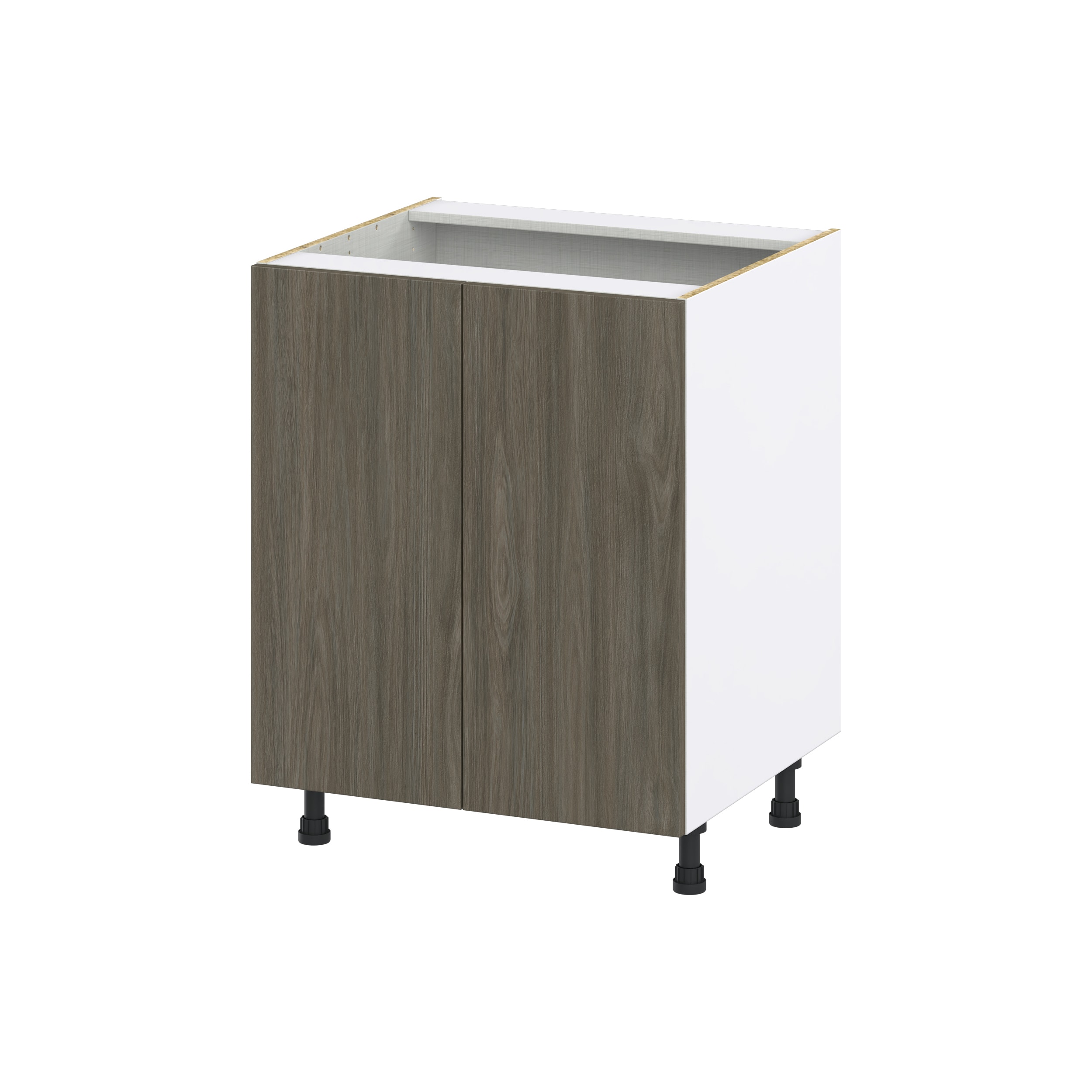 Hugo&Borg DSB27FH-SA Savane 27-in W x 34.5-in H x 24-in D Textmel Base Fully assembled Cabinet (Flat Panel Slab)