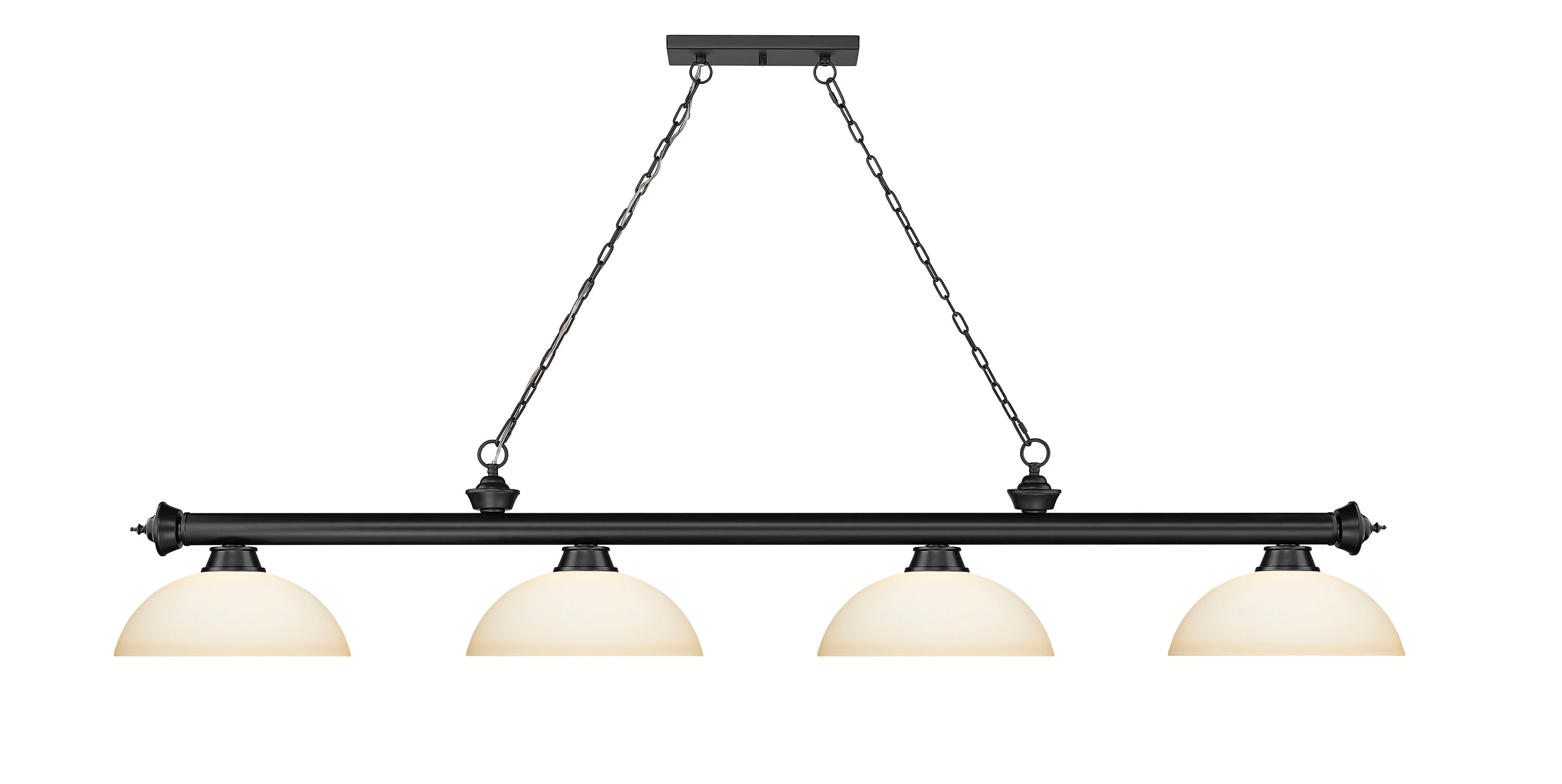 Z-Lite 2306-4MB-DMO14 Pool-Table-Lighting - View #2