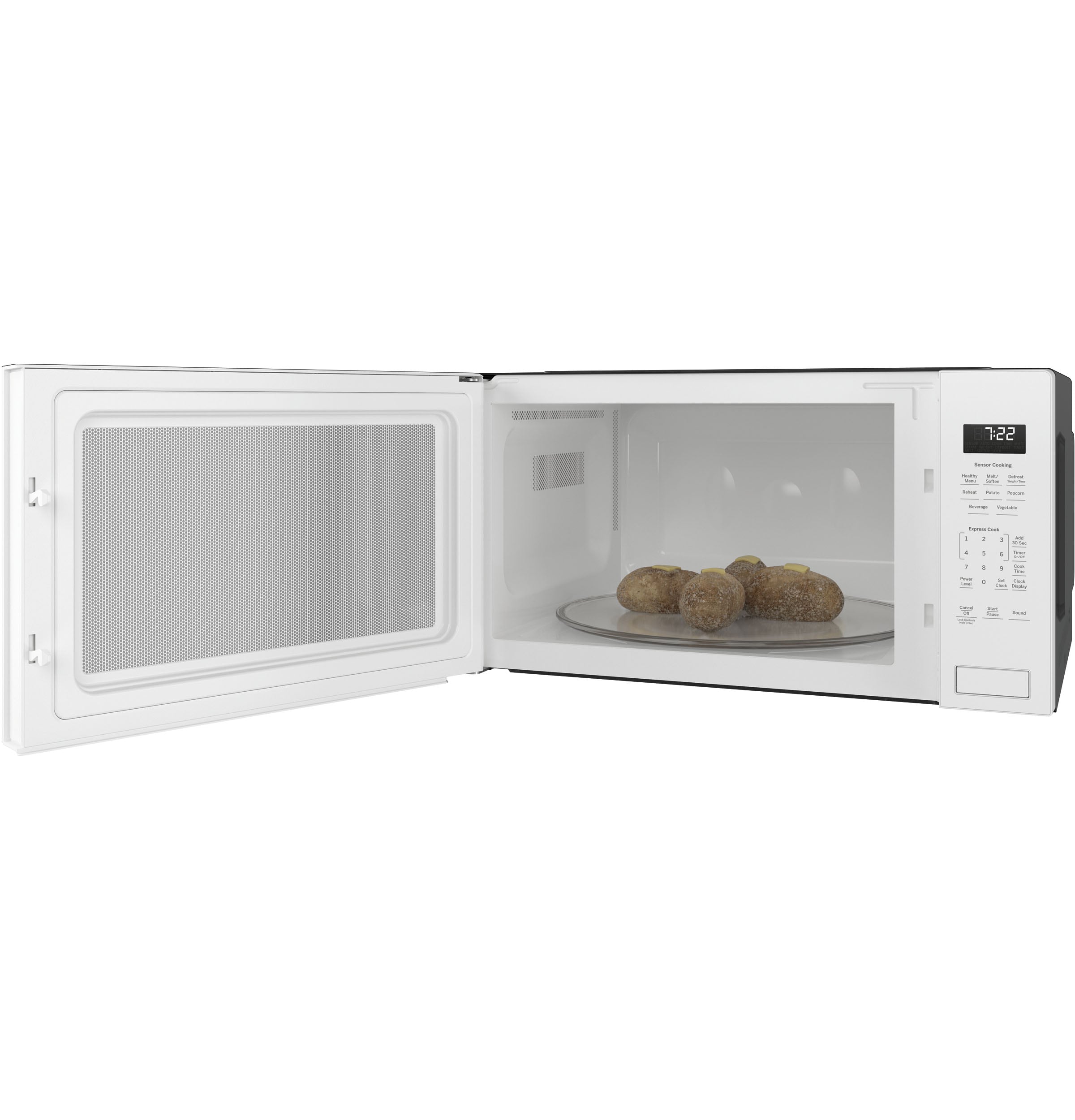 GE PEB2060SMSS 2.0 cu. ft. Countertop Microwave Oven with 1200