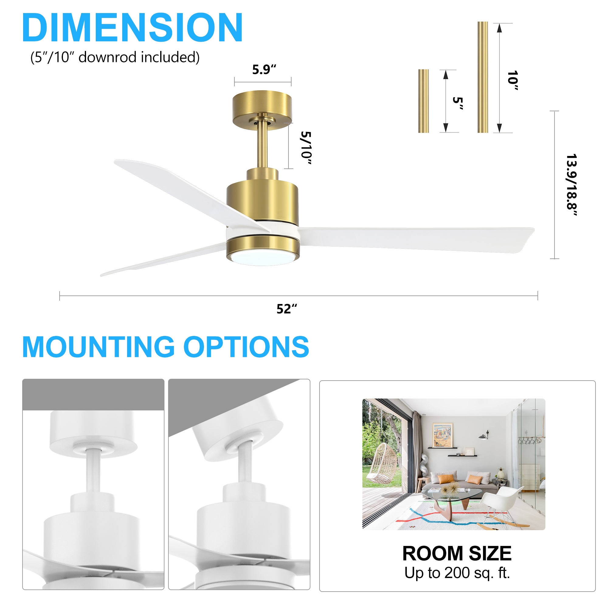 Breezary 24029-GW Ceiling-Fans - View #12