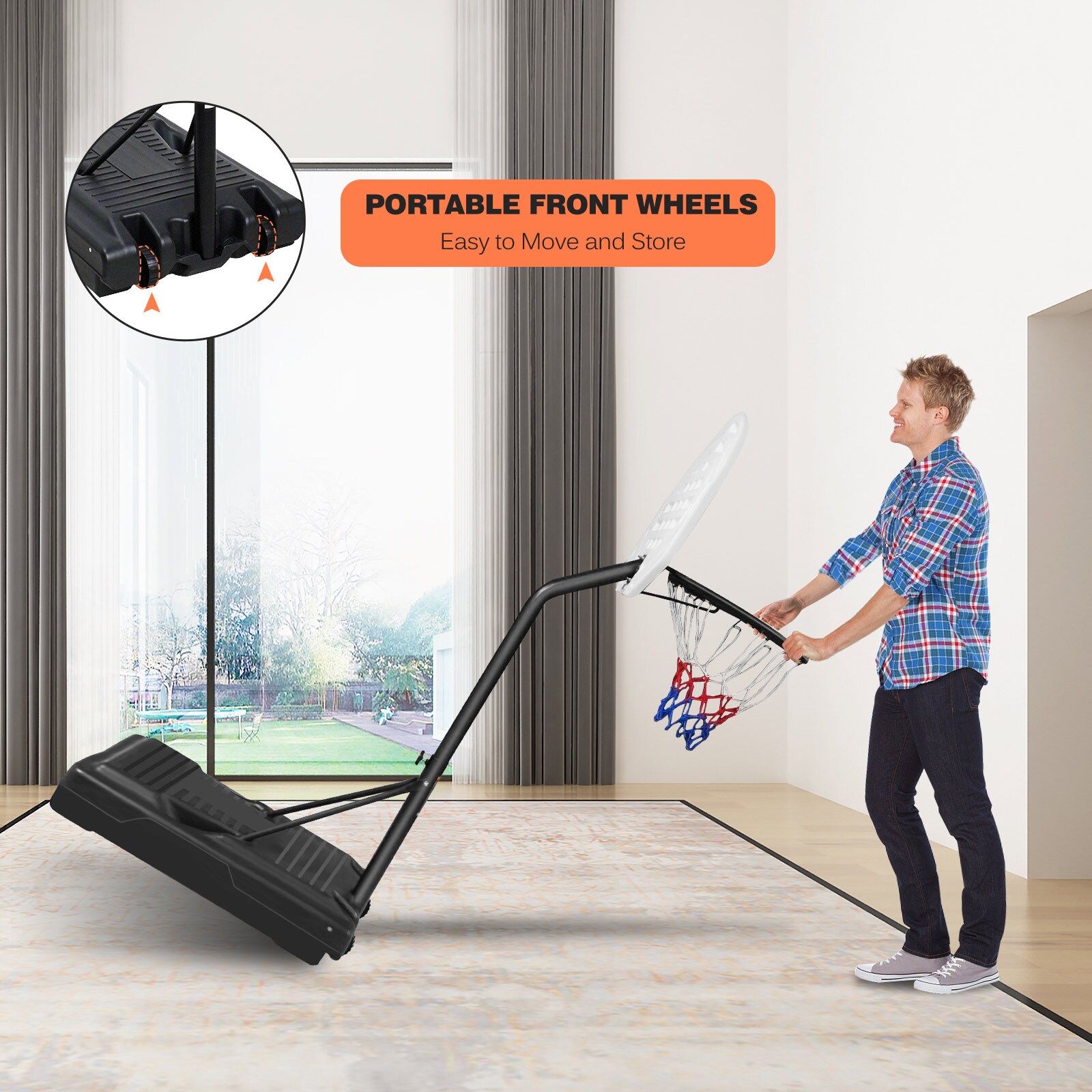 LOVMOR SF-WO-W1408P310194 Basketball-System - View #4