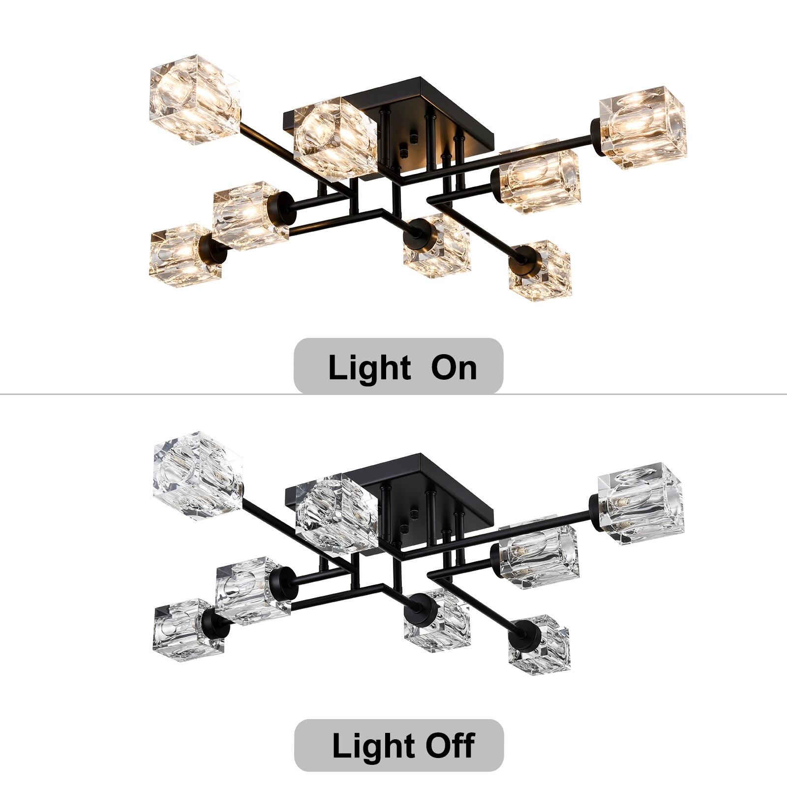 Claxy AX-T7231-8CU-BK flushmounts - View #2