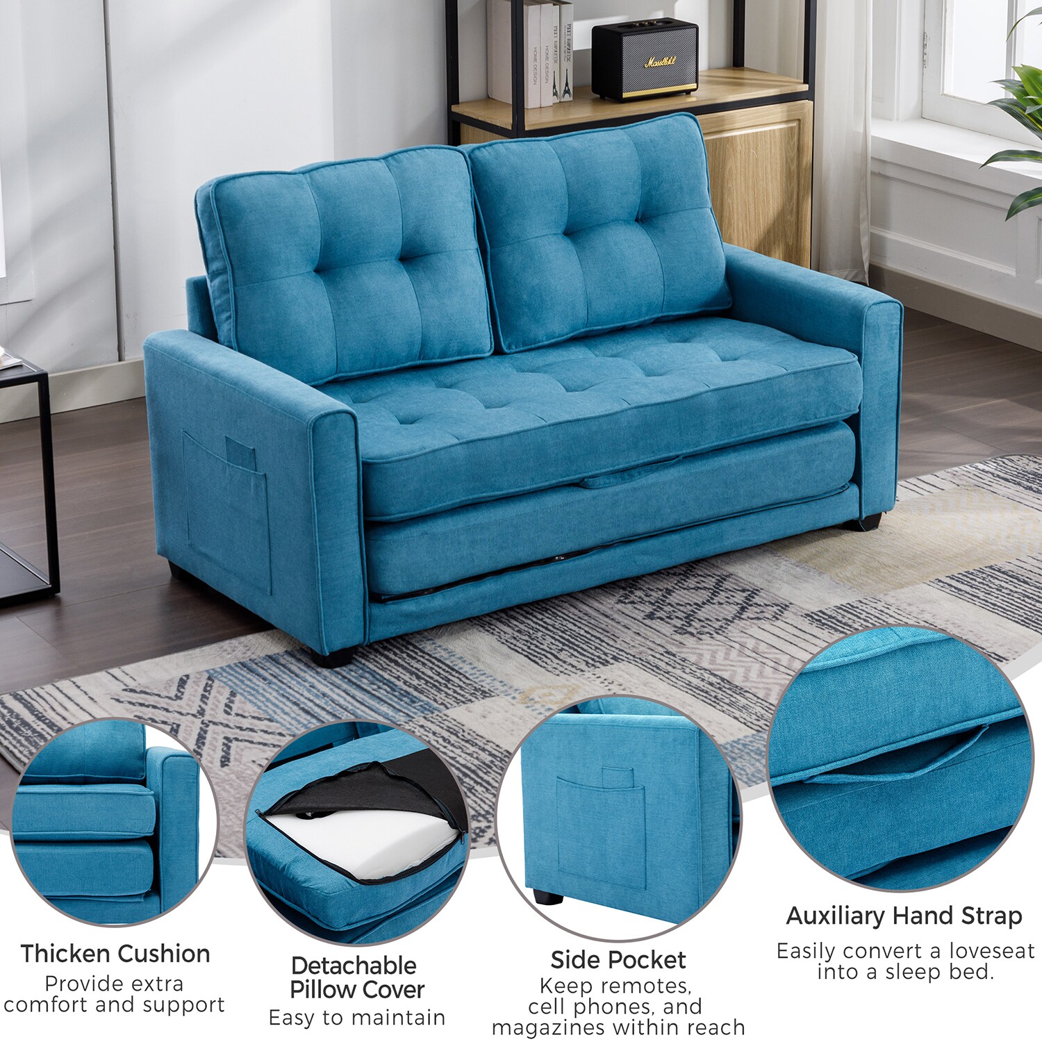 SINOFURN SYA290016DB Sofas-Loveseats - View #18