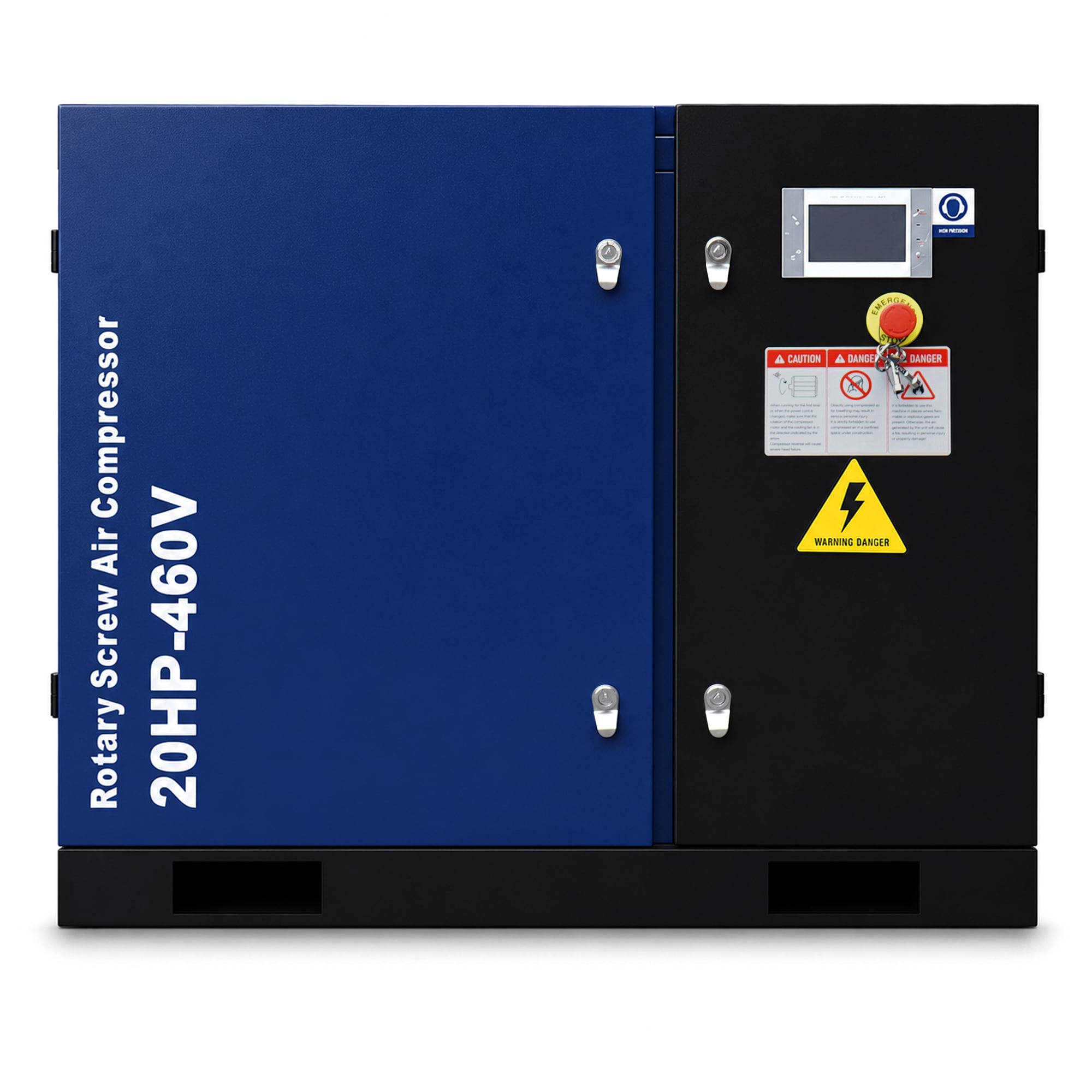 ModernLuxe 20HP Rotary Screw Air Compressor 74CFM 125PSI 460V 3PHASE 60HZ Fixed Speed Compressor IndustrialGrade Heavy Duty Air Compressed System Sansujyuku sansujyuku.com