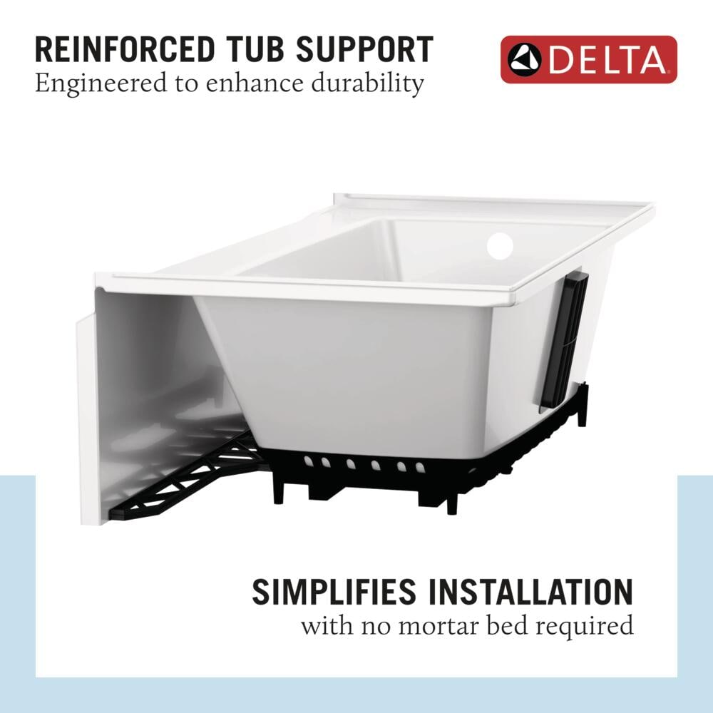 Delta B23607-6032R-WH bathtubs - View #4