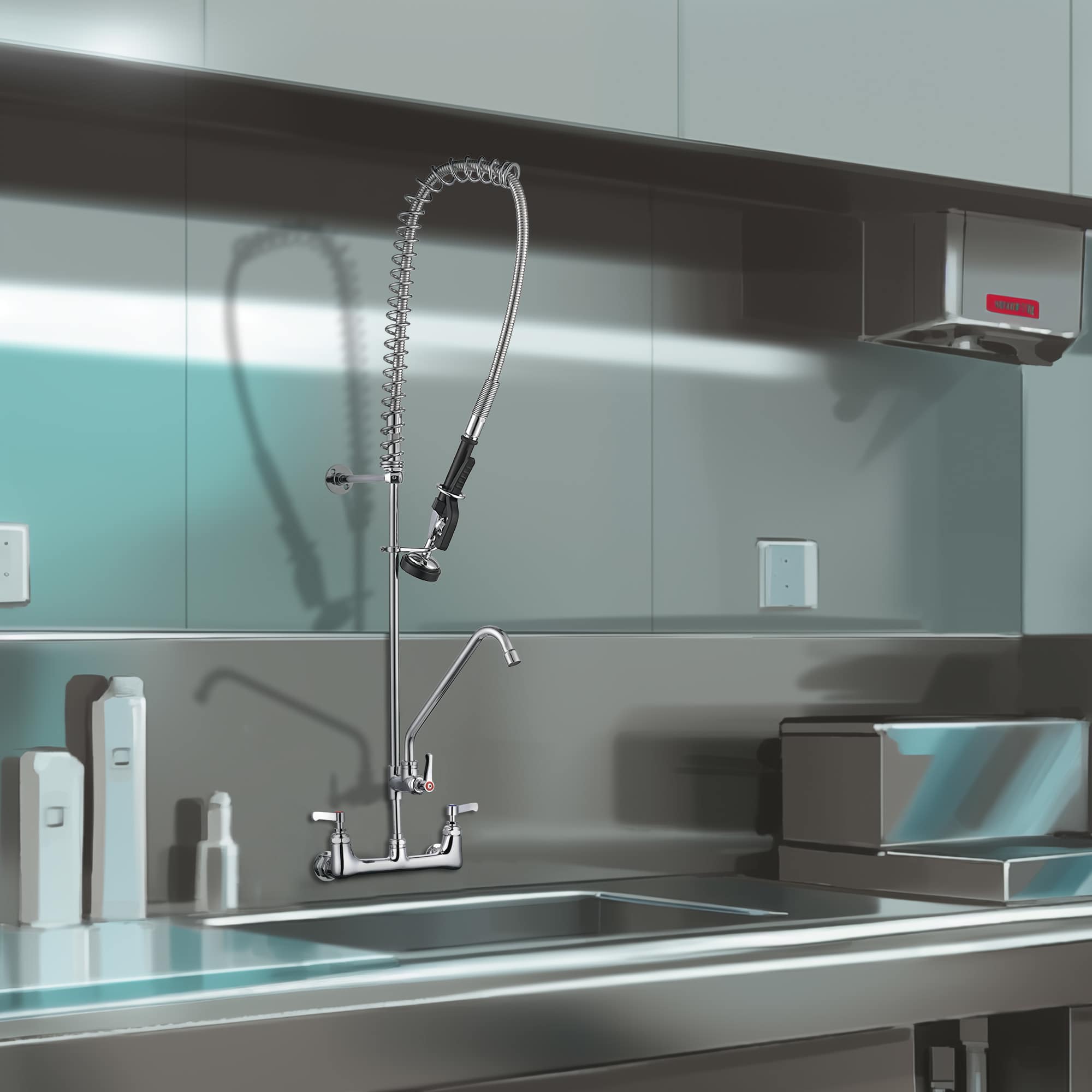Yescom 81FAU002-12TI-CHR-LO Kitchen-Faucets - View #7