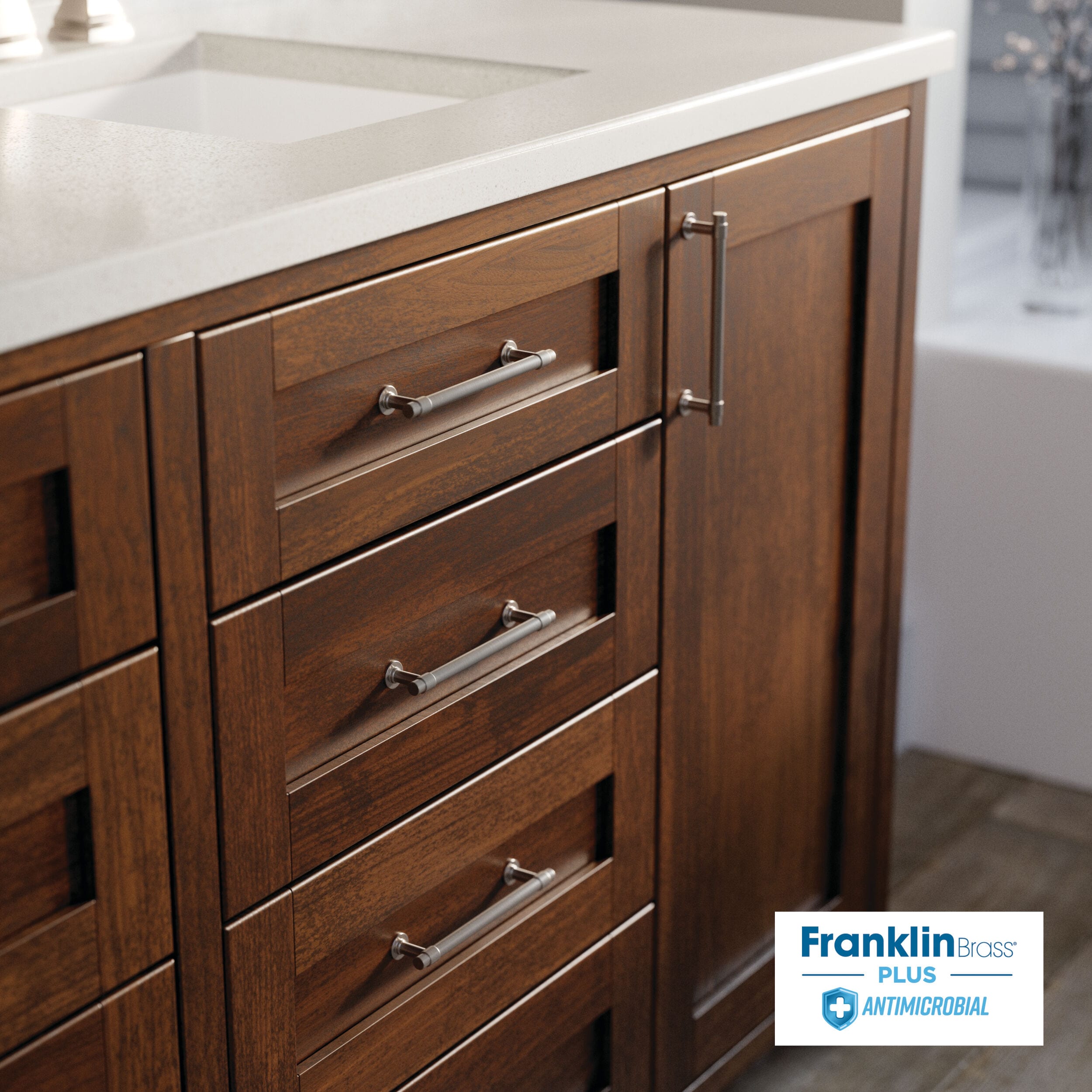 Franklin Brass P29618Z-SNA-B Cabinet-Pulls - View #2