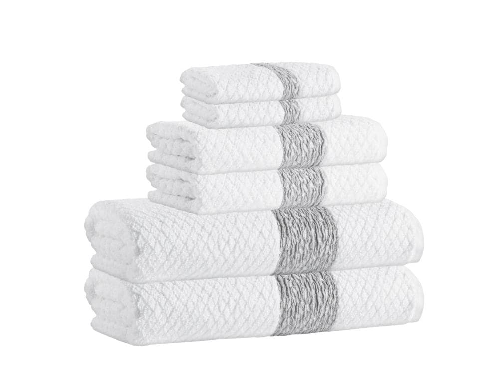 Enchante Home ANTONWHT6PCS Bath-Towels - View #2