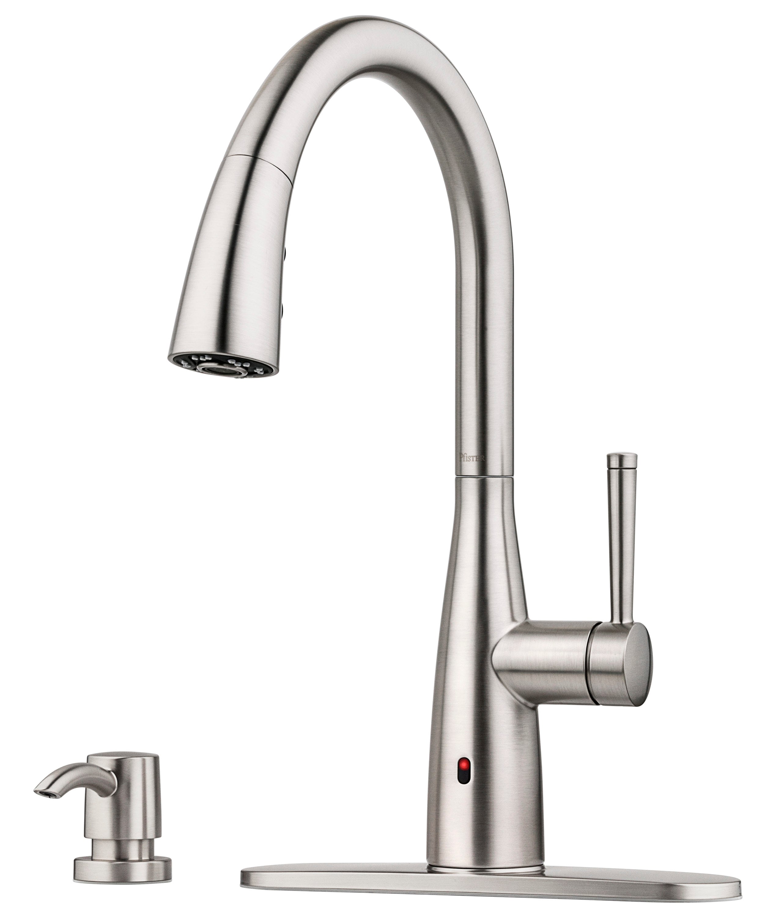 Polished Chrome Pfister LF134500C 1-Handle Traditional Kitchen Faucet 