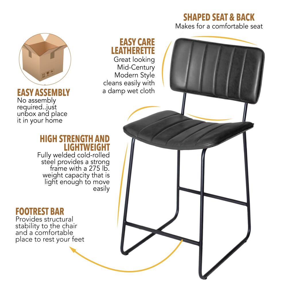 Steve Silver TRI600KCS stools - View #2
