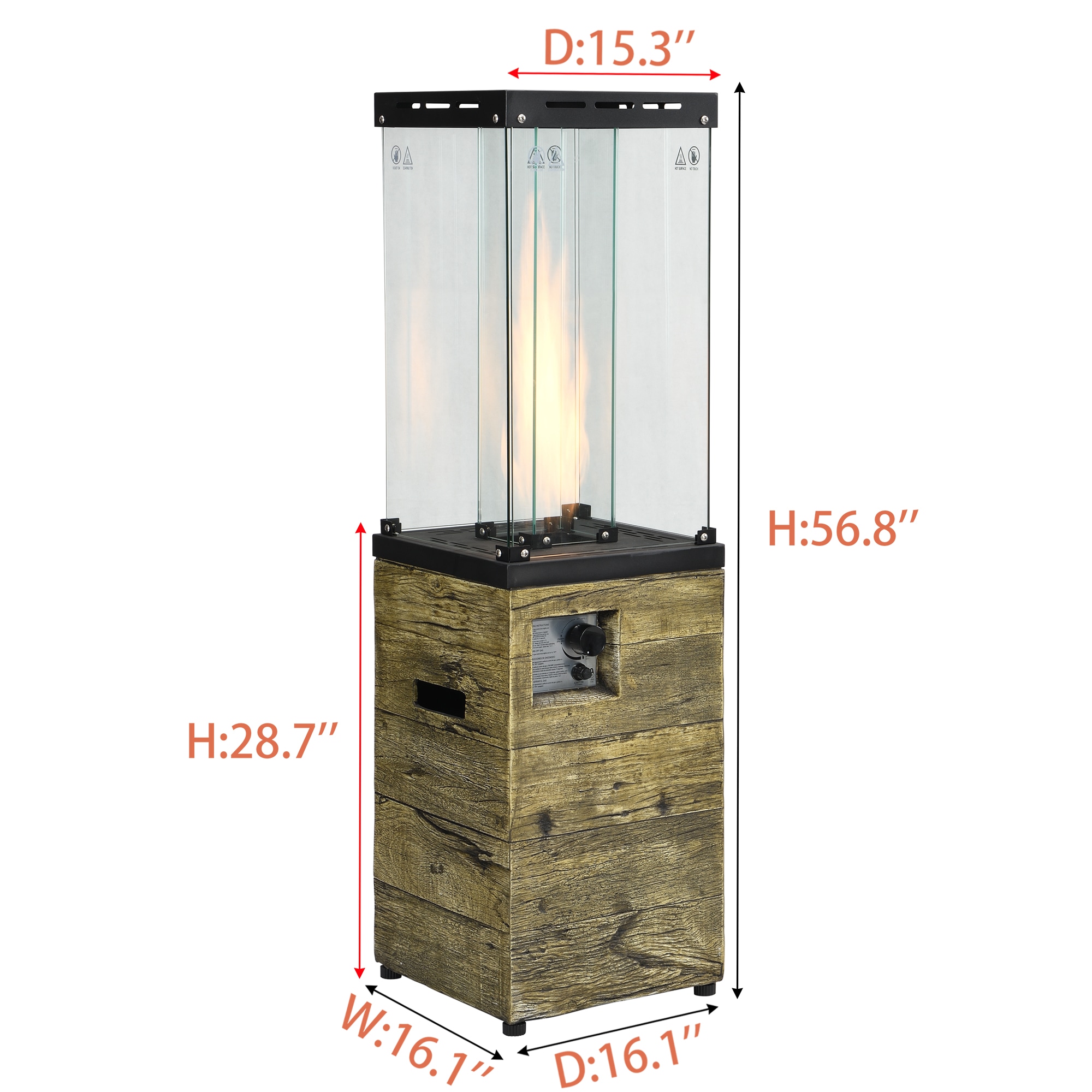 GZMR GZHT-06 Outdoor-Gas-Patio-Heaters - View #11
