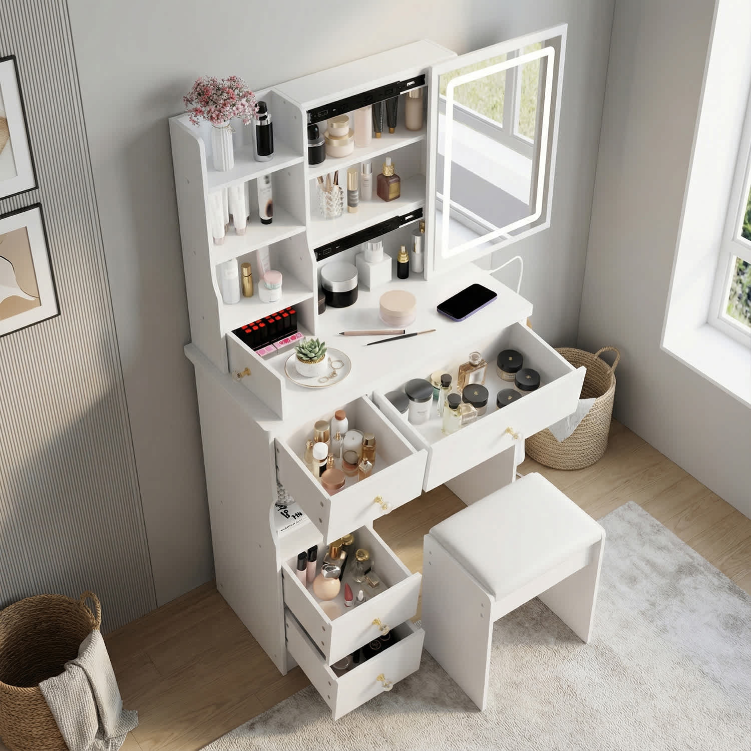 VERYKE WZT-JLYC00070 Bedroom-Vanities - View #8