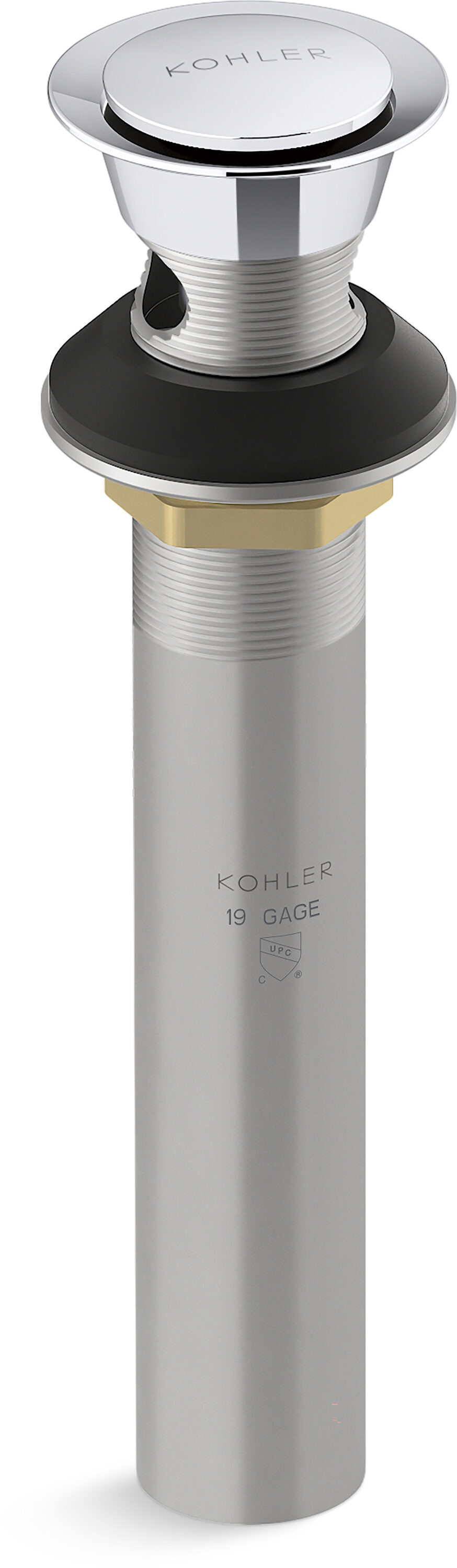 KOHLER RH1464524-CP Polished Chrome Bathroom Sink pop up drain