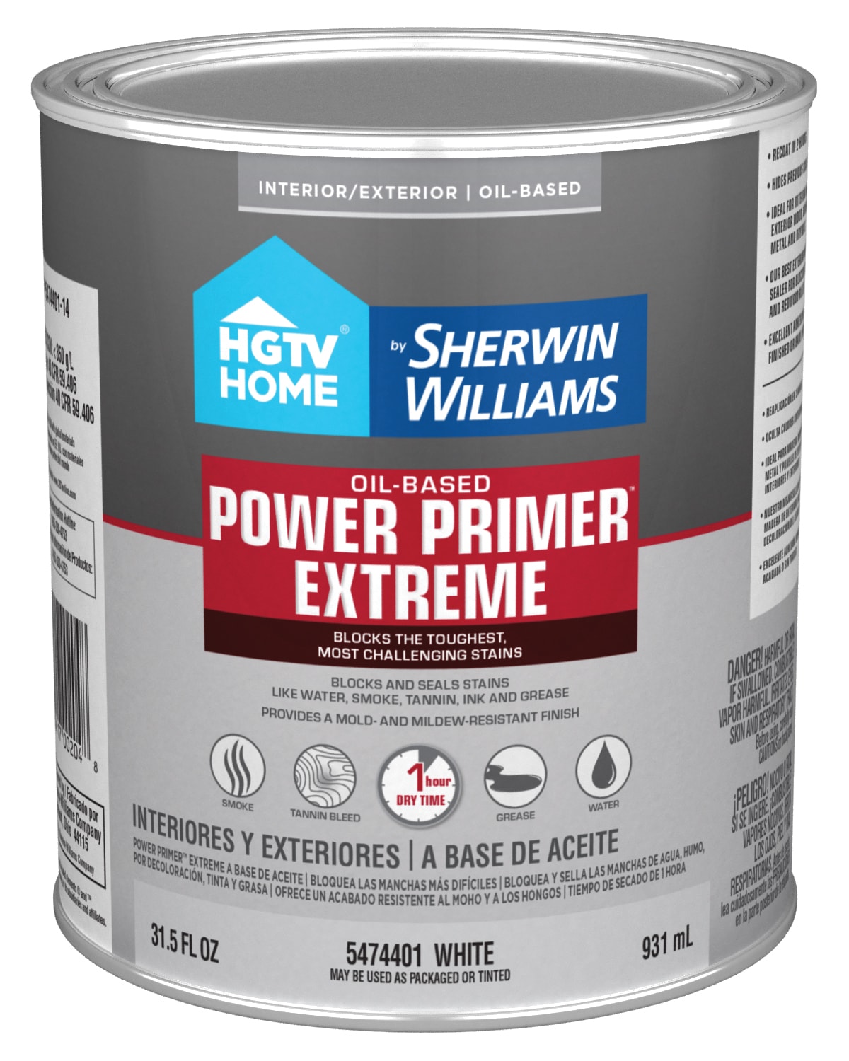 HGTV HOME by Sherwin-Williams Power Interior/Exterior Multi-purpose Oil ...