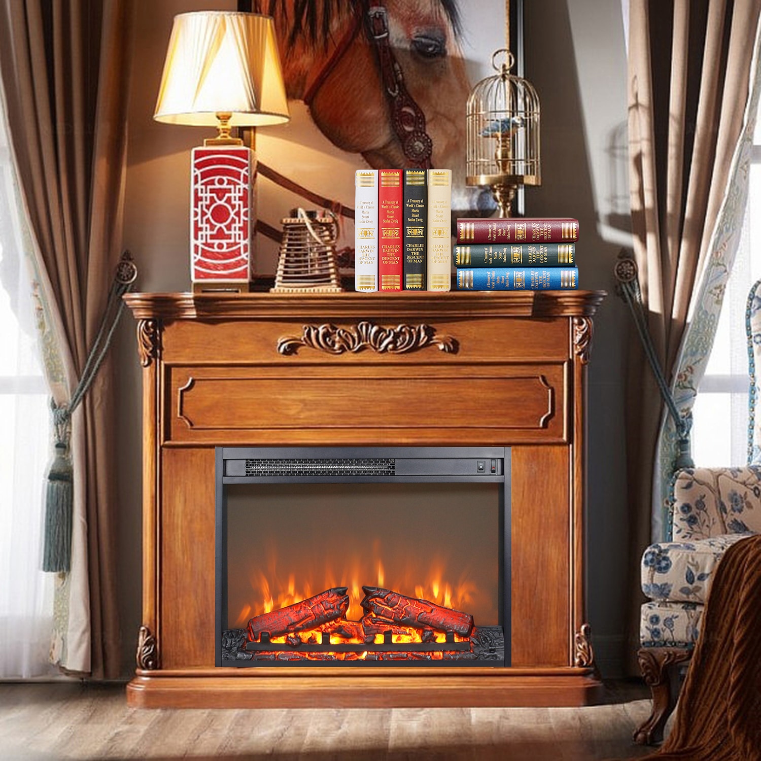 Mondawe MD-JJ52178 Electric-Fireplaces - View #2