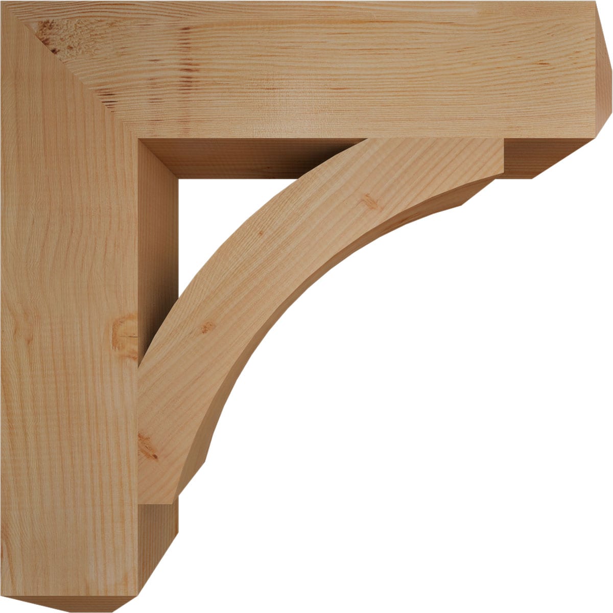 Ekena Millwork BKT06X28X28THR04SDF Exterior-Brackets-Braces - View #3